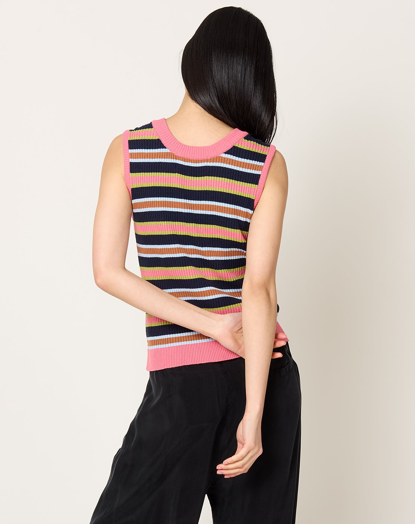 Henrik Vibskov Silk Stripes Singlet
