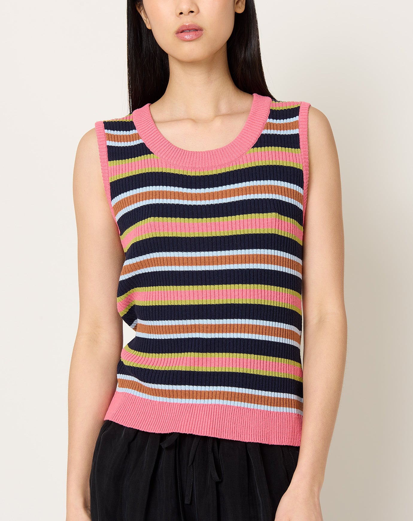 Henrik Vibskov Silk Stripes Singlet