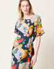 Henrik Vibskov Smooth Silk Dress in Dark Kitchen Table