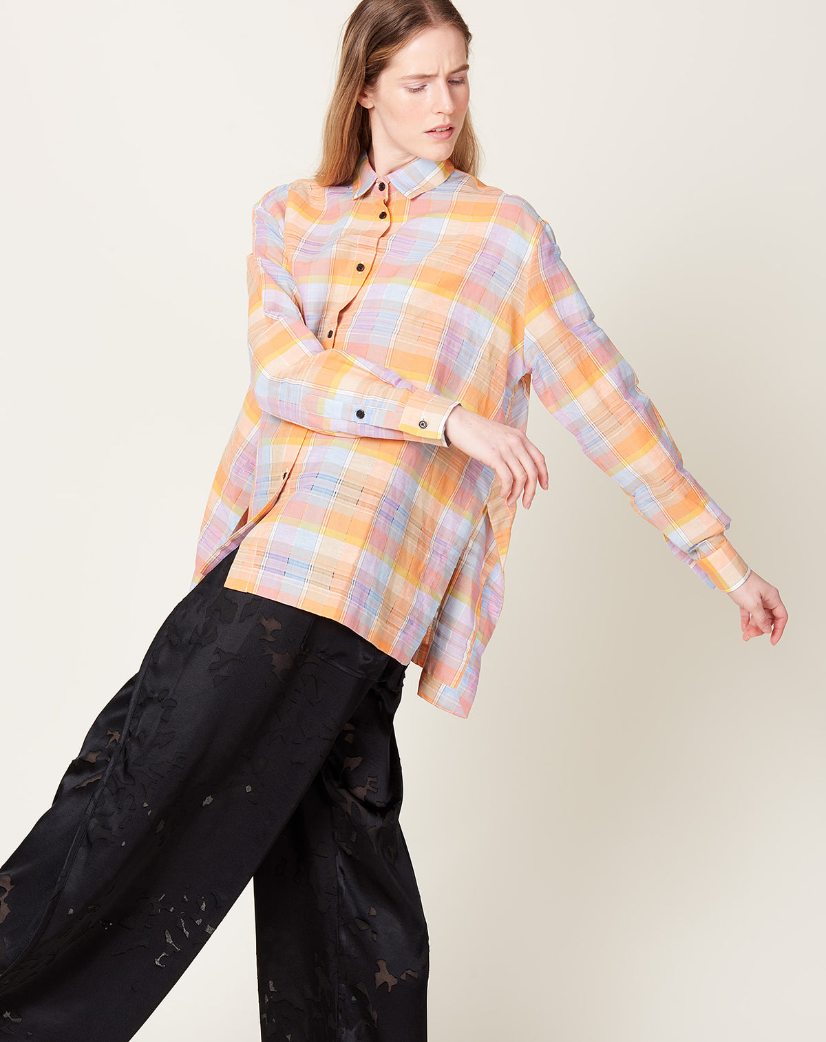 Tape Shirt in Multi Checks | Henrik Vibskov | Covet + Lou | Covet + Lou