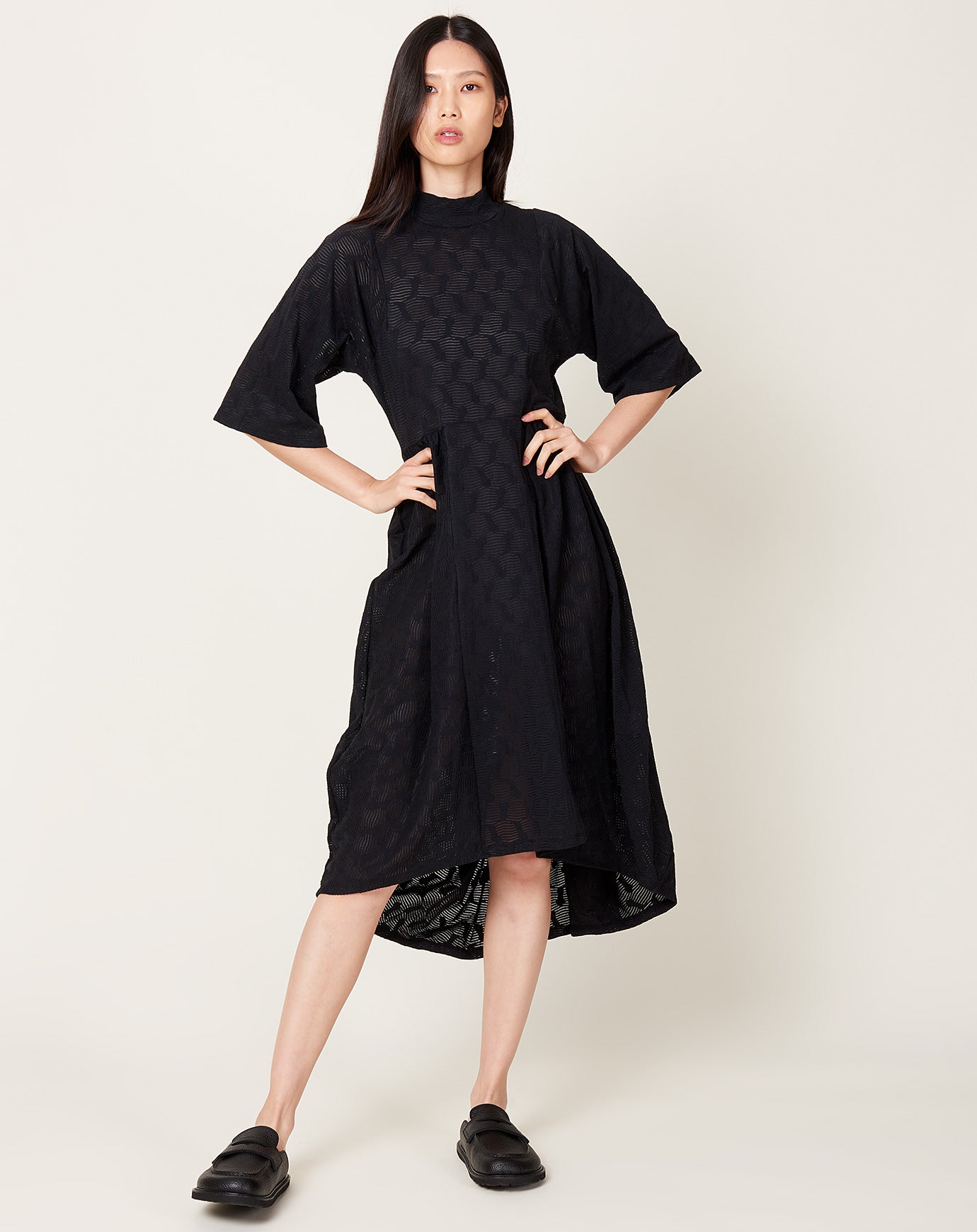 Henrik Vibskov Very Turtle Dress in Black