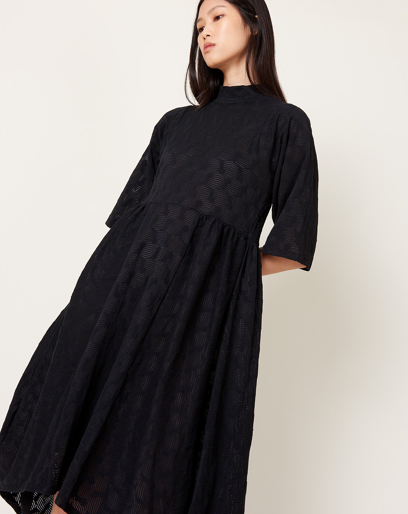 Henrik Vibskov Very Turtle Dress in Black