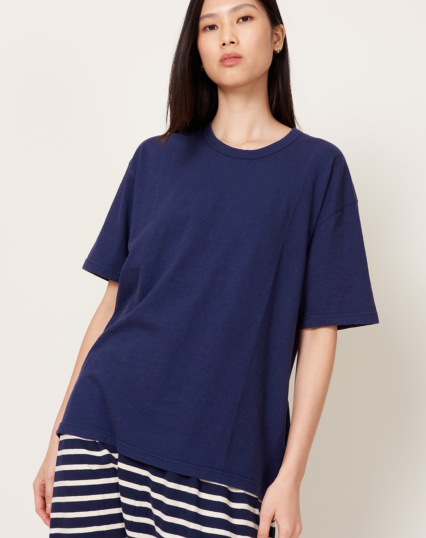 Ichi Antiquités T-Shirt in Navy