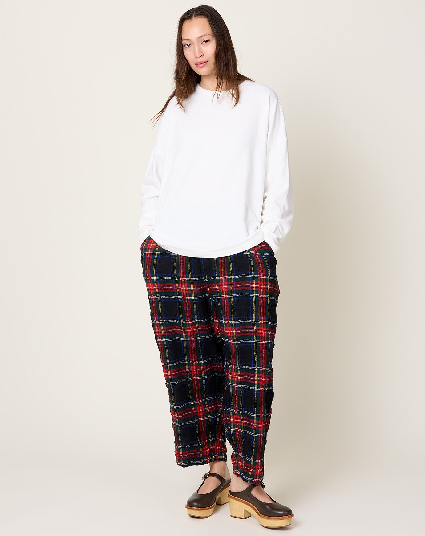 Ichi Antiquités Loose Pullover in White