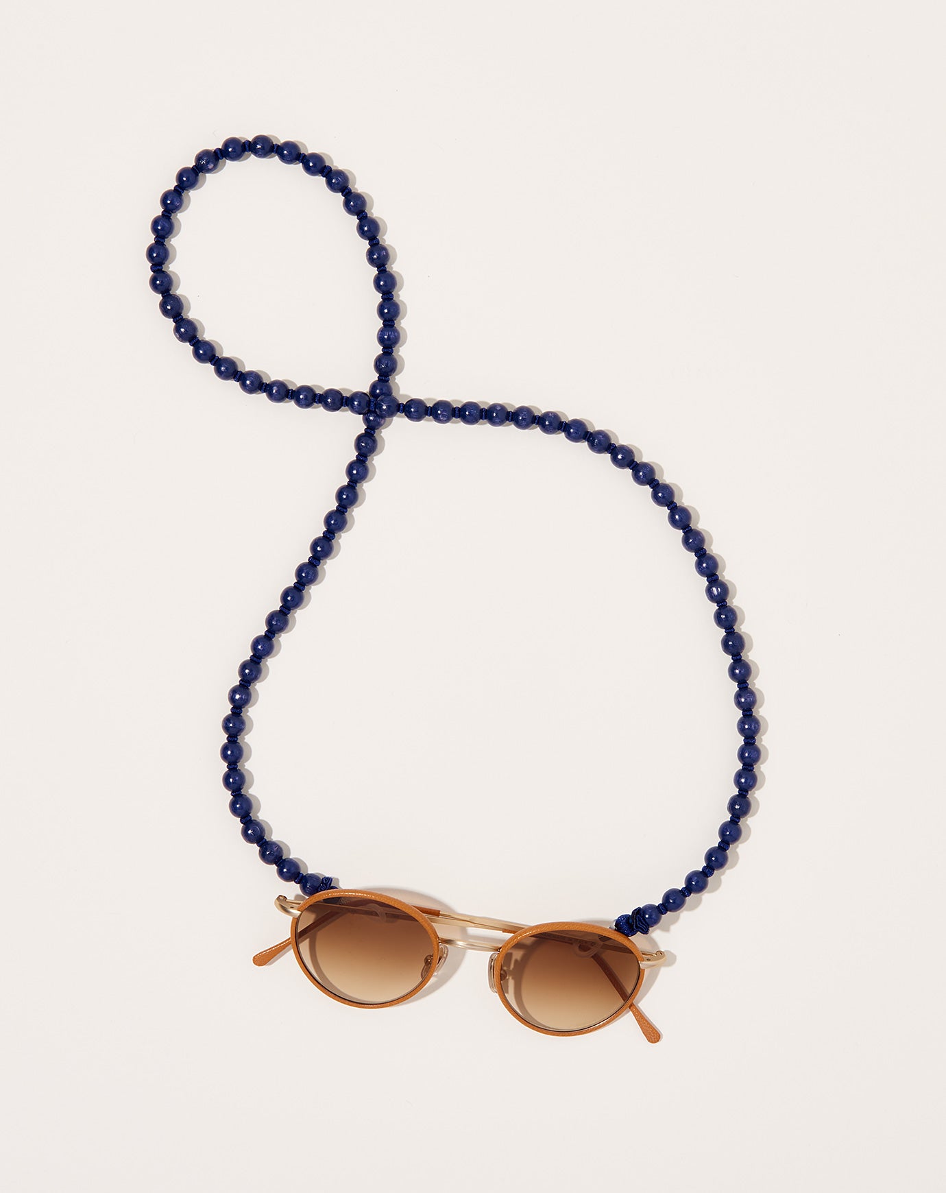Ina Seifart Brillenkette Eyeglass Chain in Blueberry