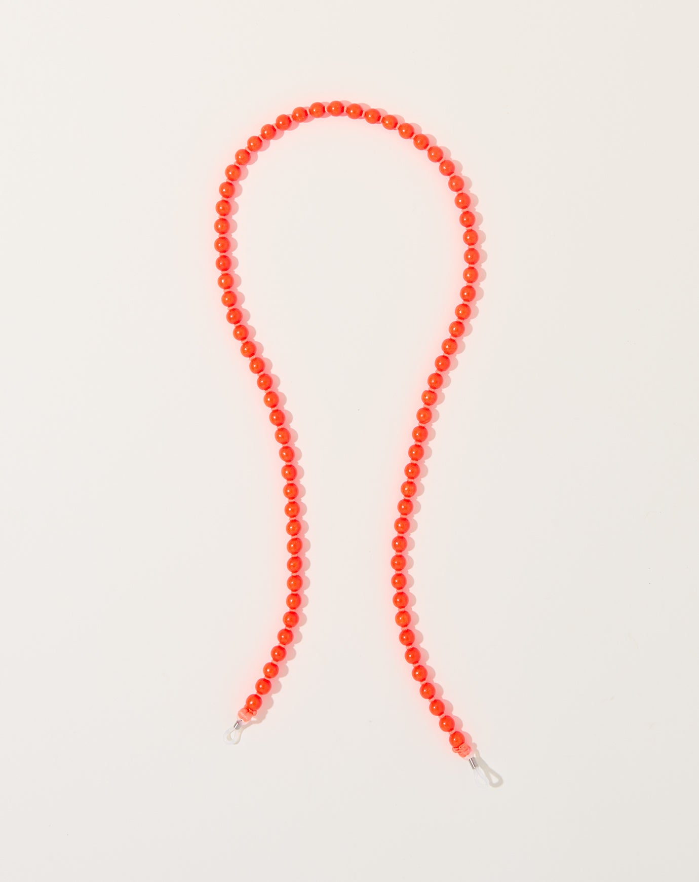 Ina Seifart Brillenkette Eyeglass Chain in Neon Orange