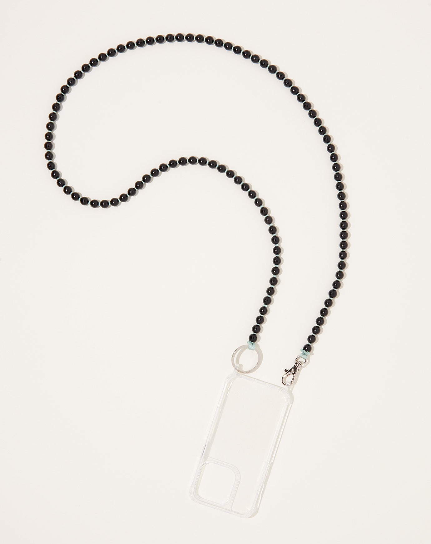 Ina Seifart Handykette iPhone Necklace in Black on Salvia