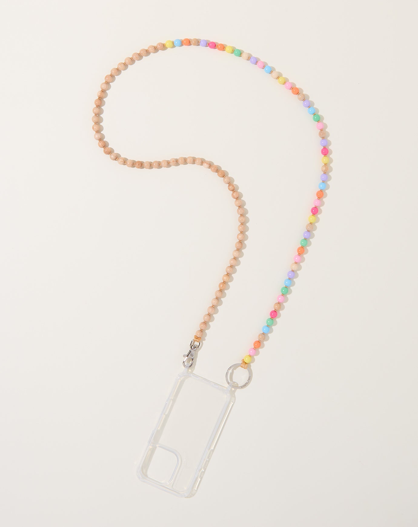 Ina Seifart Handykette iPhone Necklace in Pastel Mix and Natural