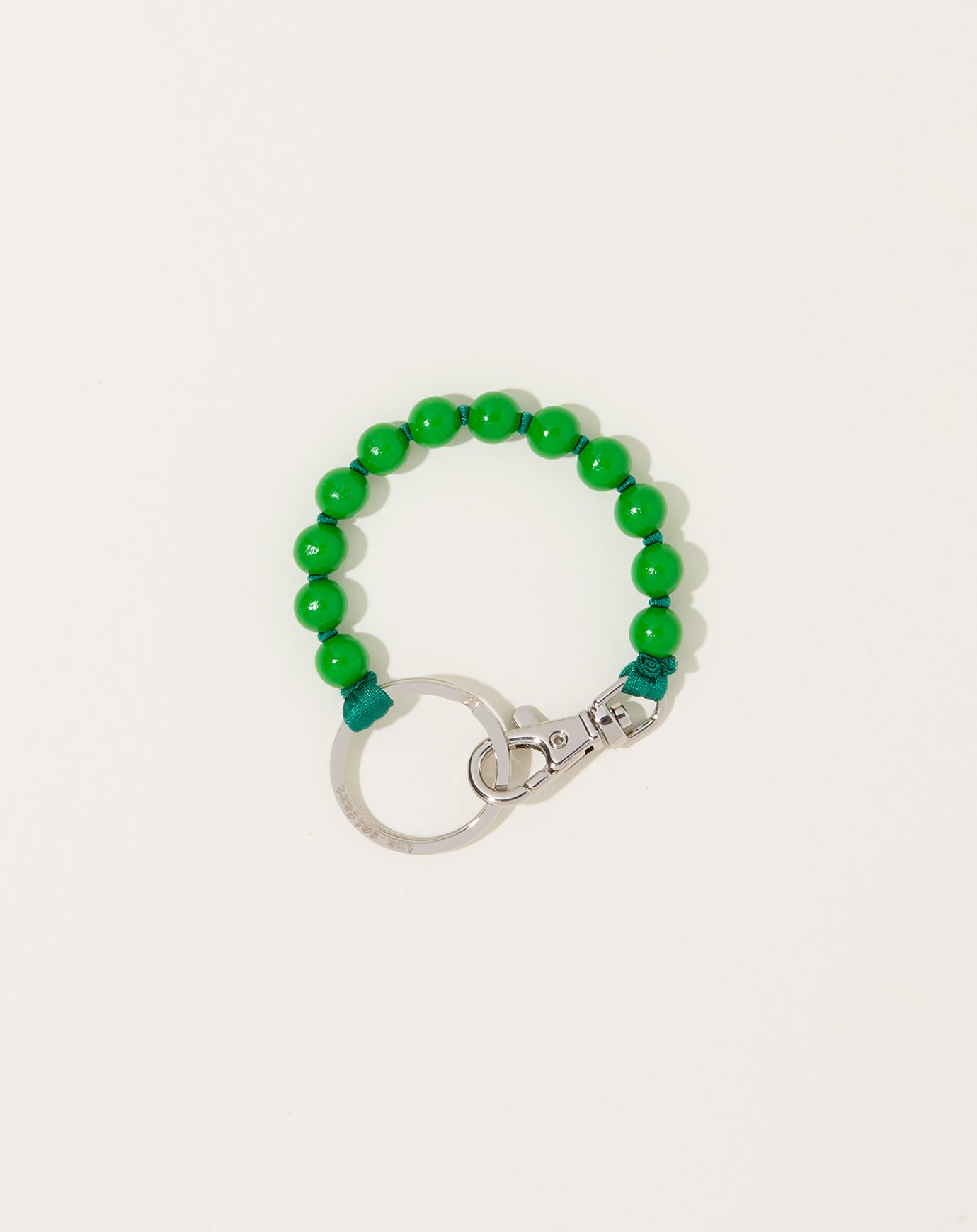 Ina Seifart Perlen Short Keyholder in Green