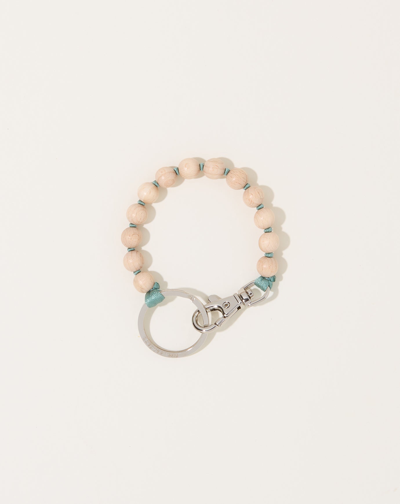 Ina Seifart Perlen Short Keyholder in Natural on Salvia