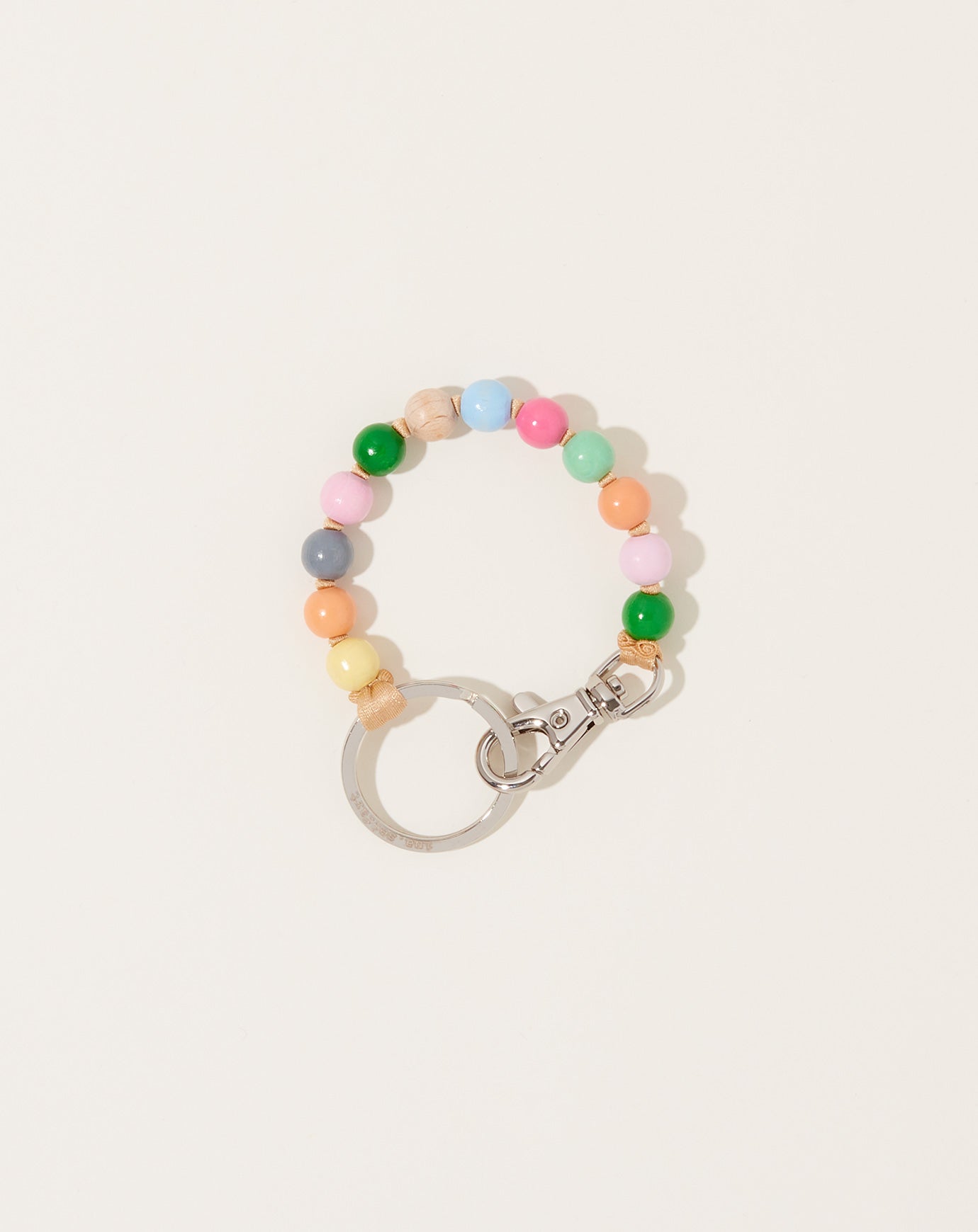 Ina Seifart Perlen Short Keyholder in Pastel Mix