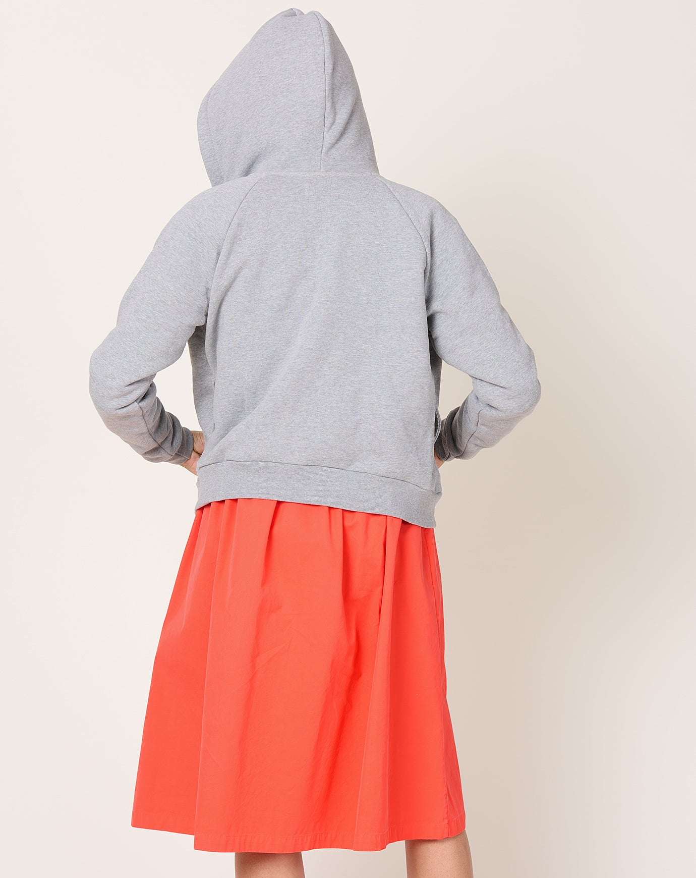 Jamie Haller Bird Hoodie in Heather Grey