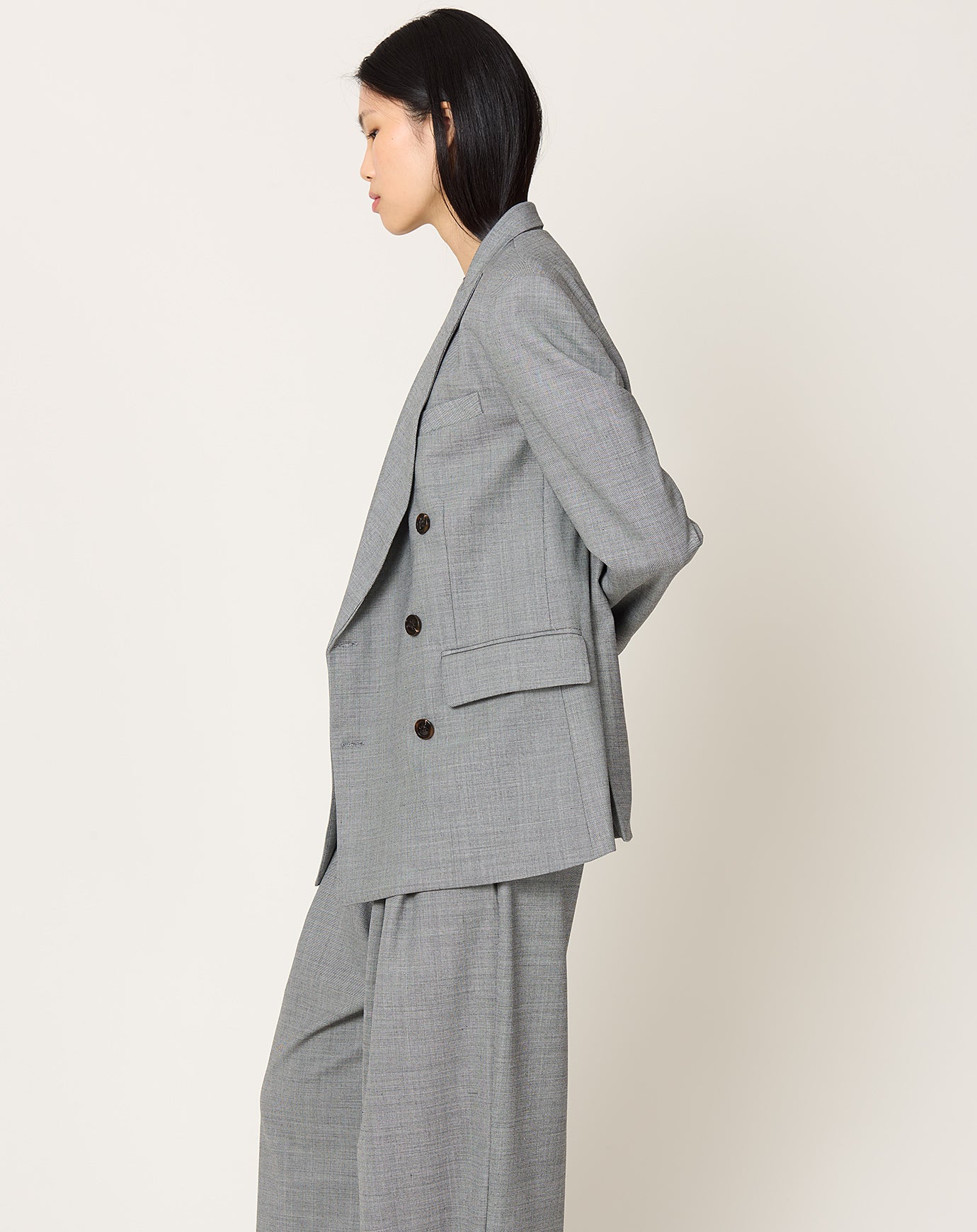 Jamie Haller DB Blazer in Pepper