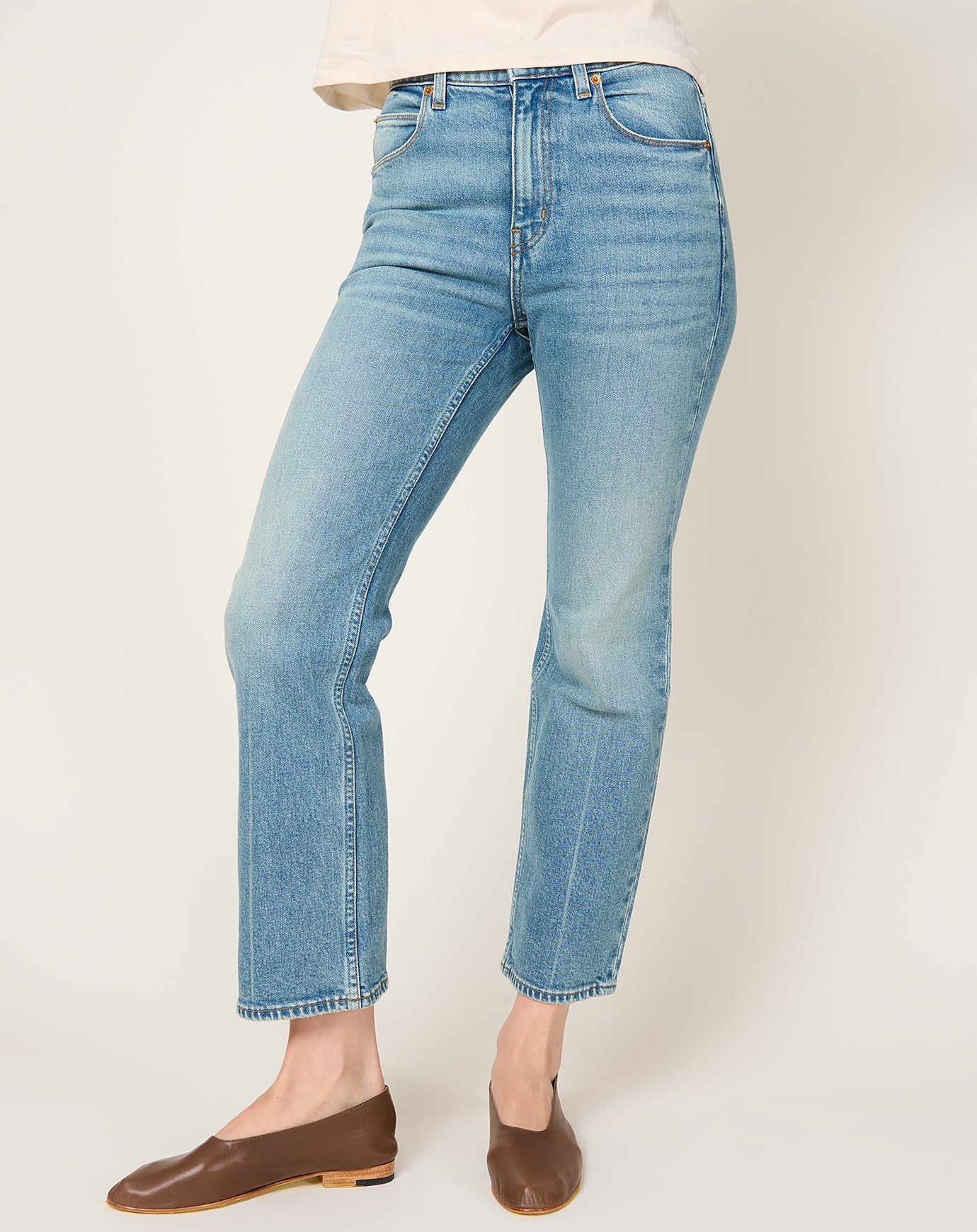 Jamie Haller Kenickie in Worn Indigo