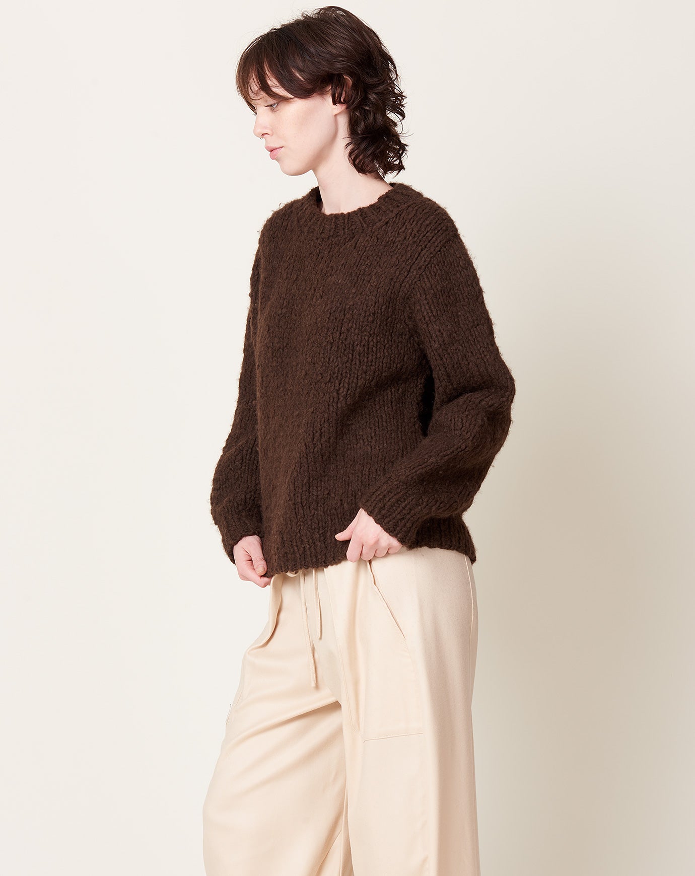 JUD Carnaby Unisex Crew in Cocoa