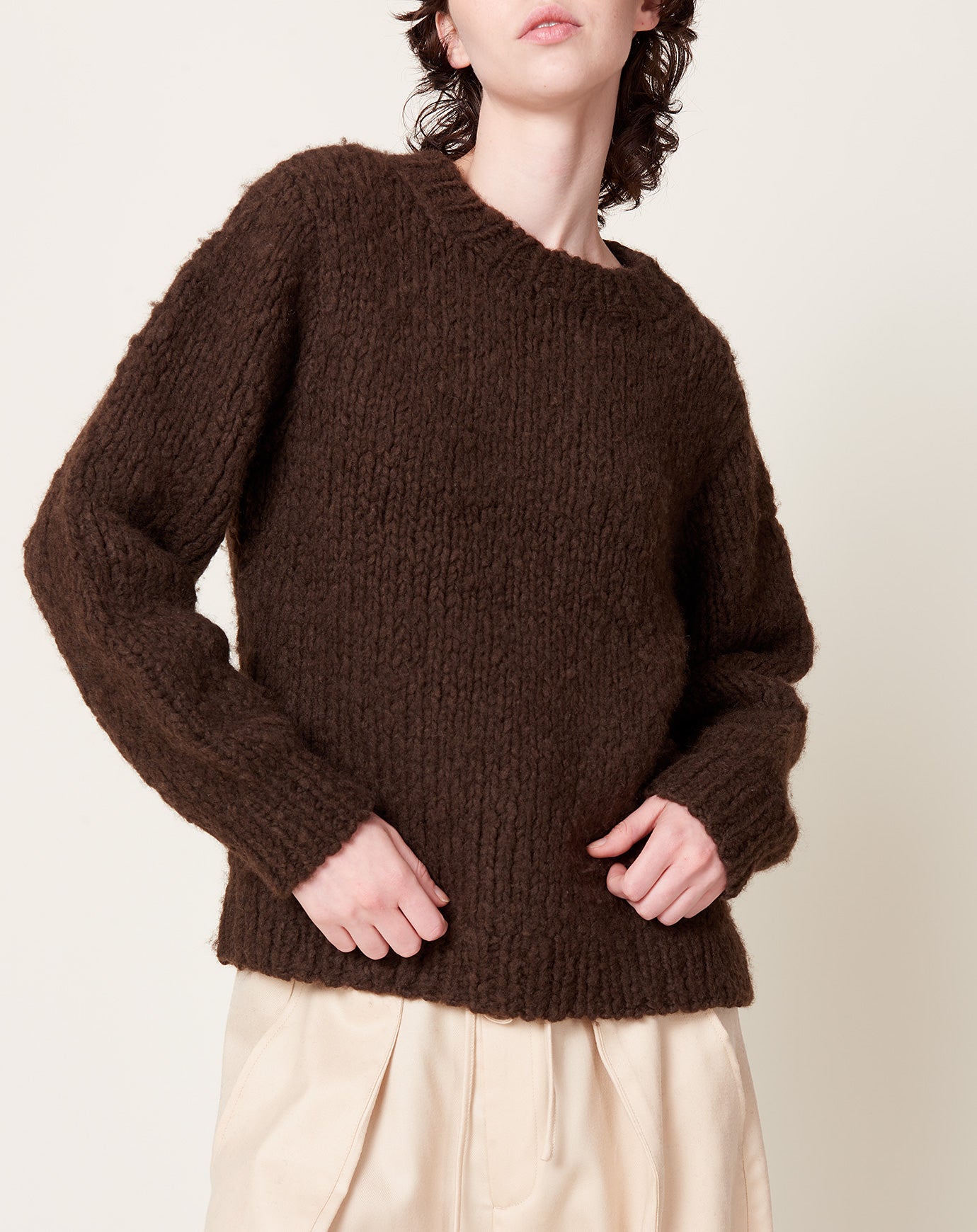 JUD Carnaby Unisex Crew in Cocoa