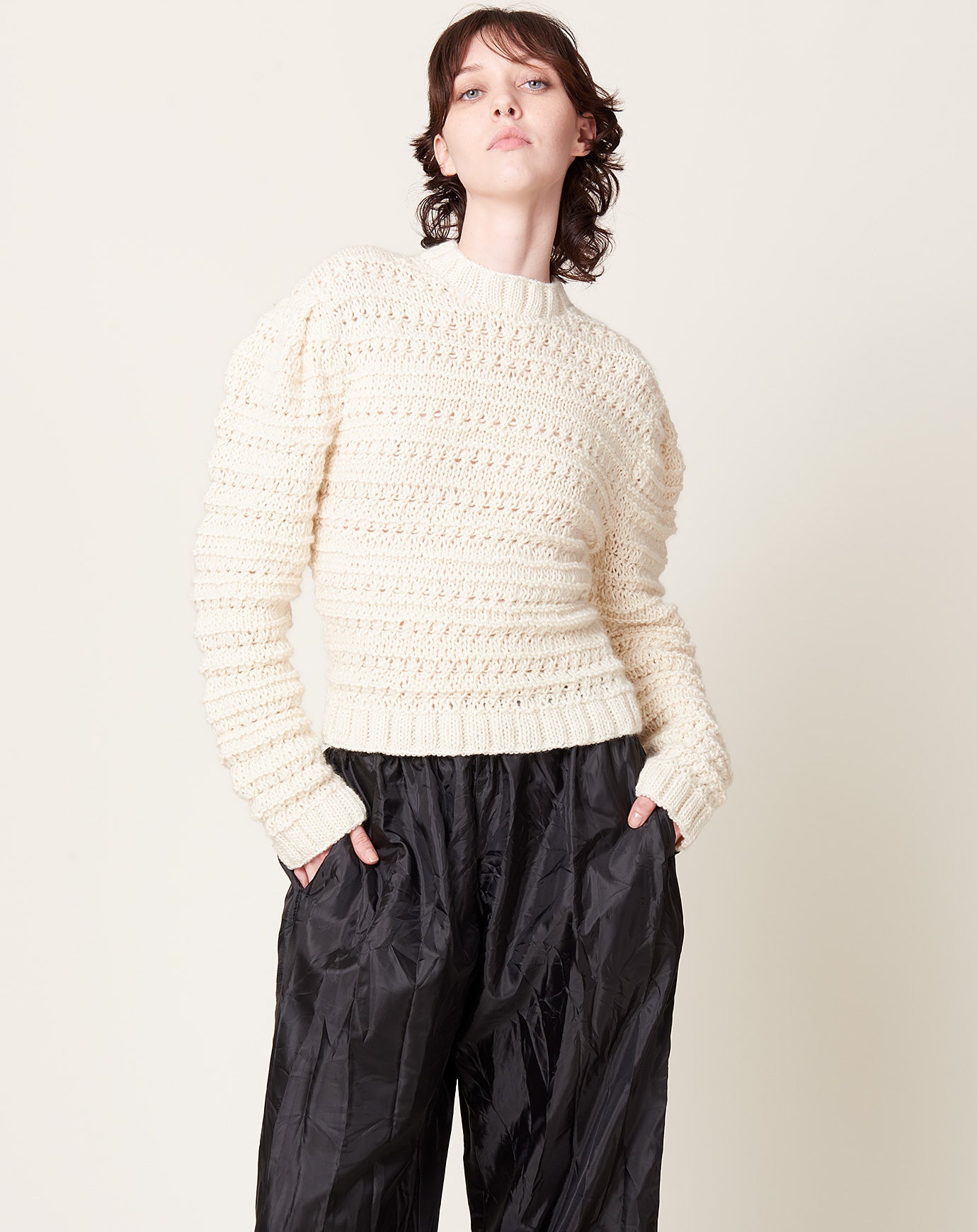 JUD Catwick Sweater in Ecru