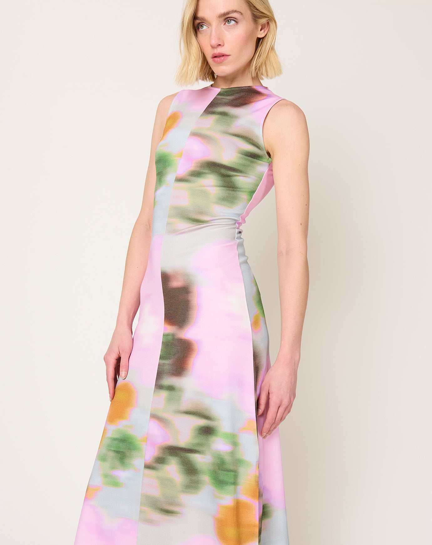 Julia Heuer Nero Jersey Dress in Maris