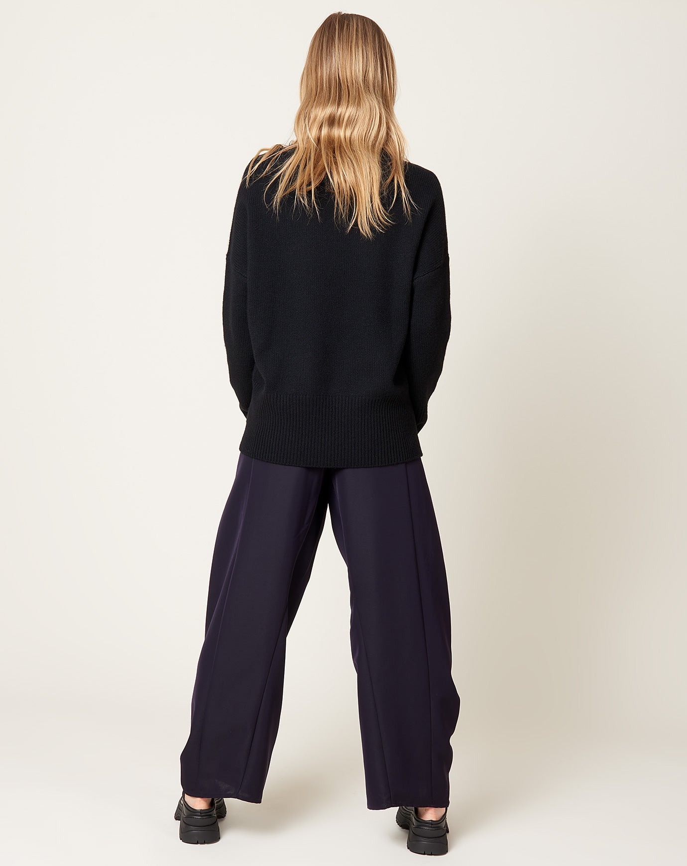 Kallmeyer Clemence Pant in Midnight Gazar