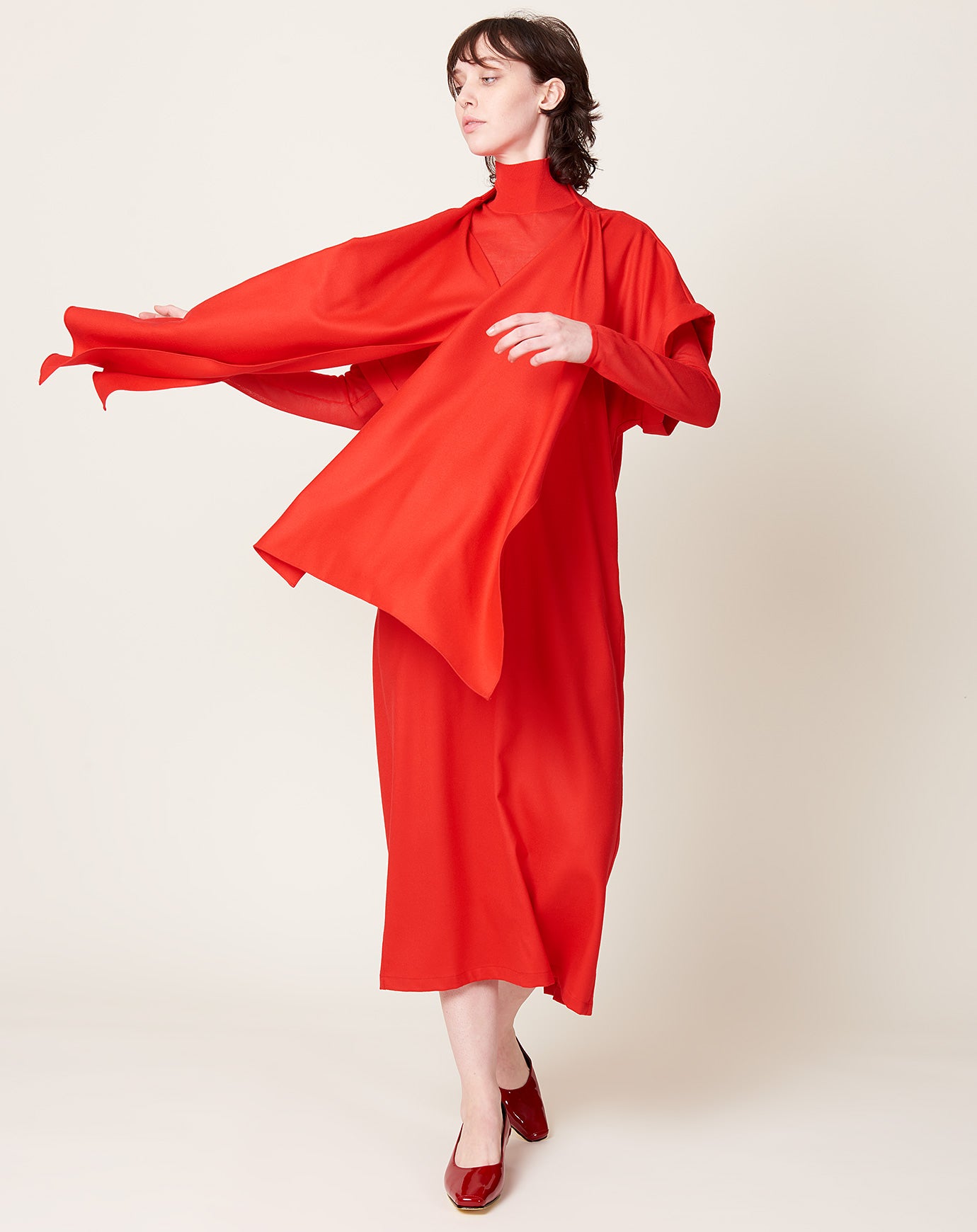 Kallmeyer Myra Long Dress in Scarlet