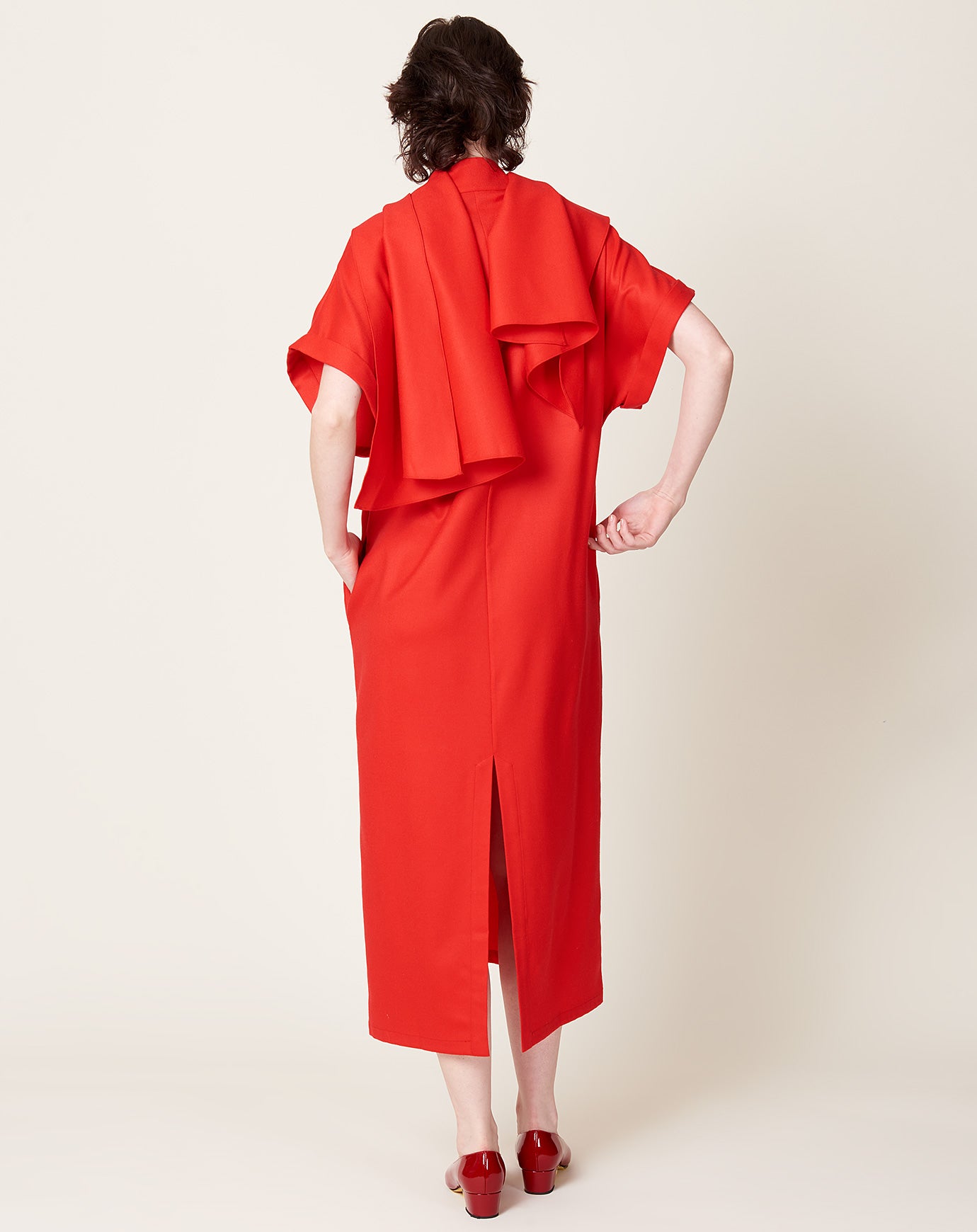 Kallmeyer Myra Long Dress in Scarlet