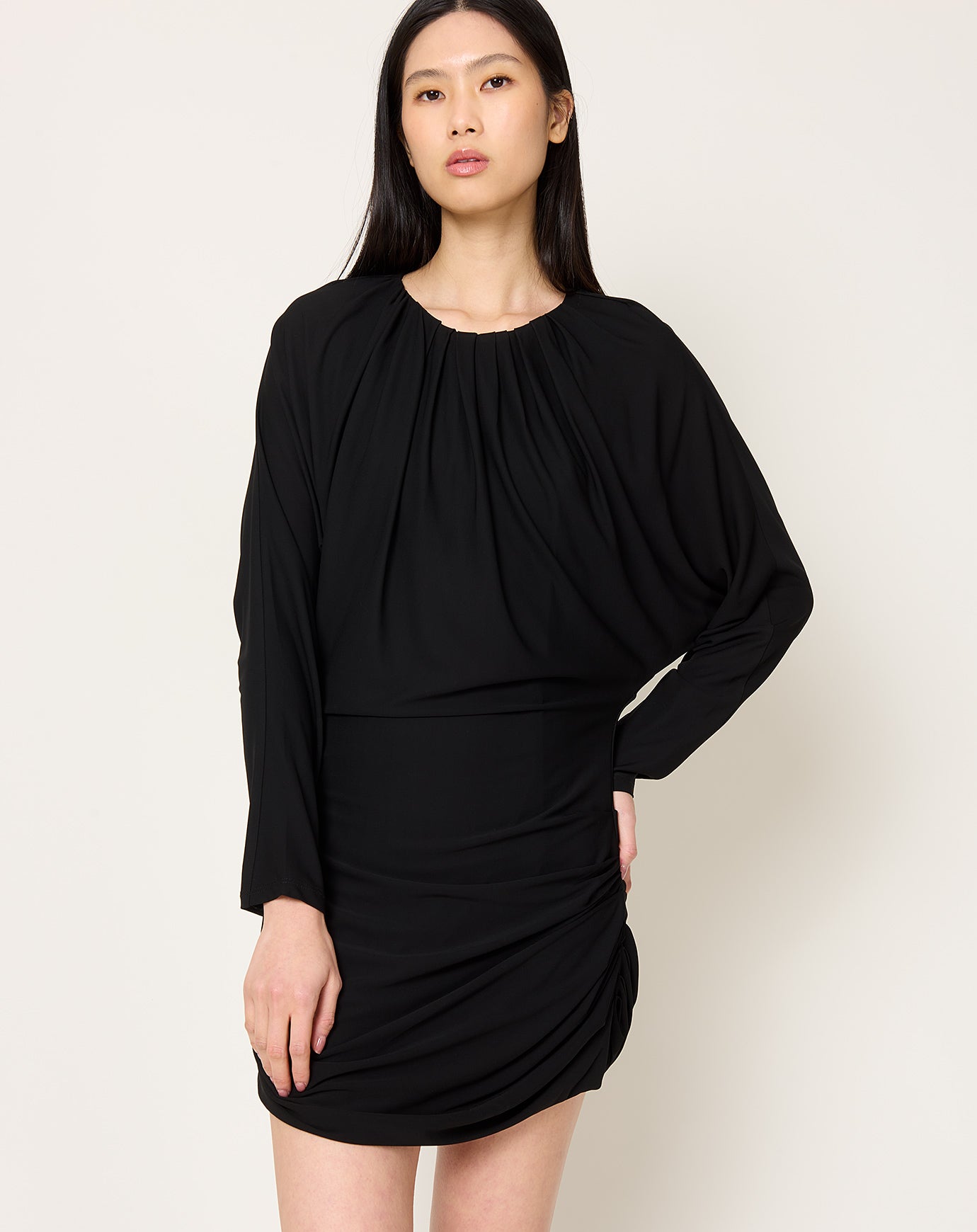 Kallmeyer Rickie Ruched Mini Dress