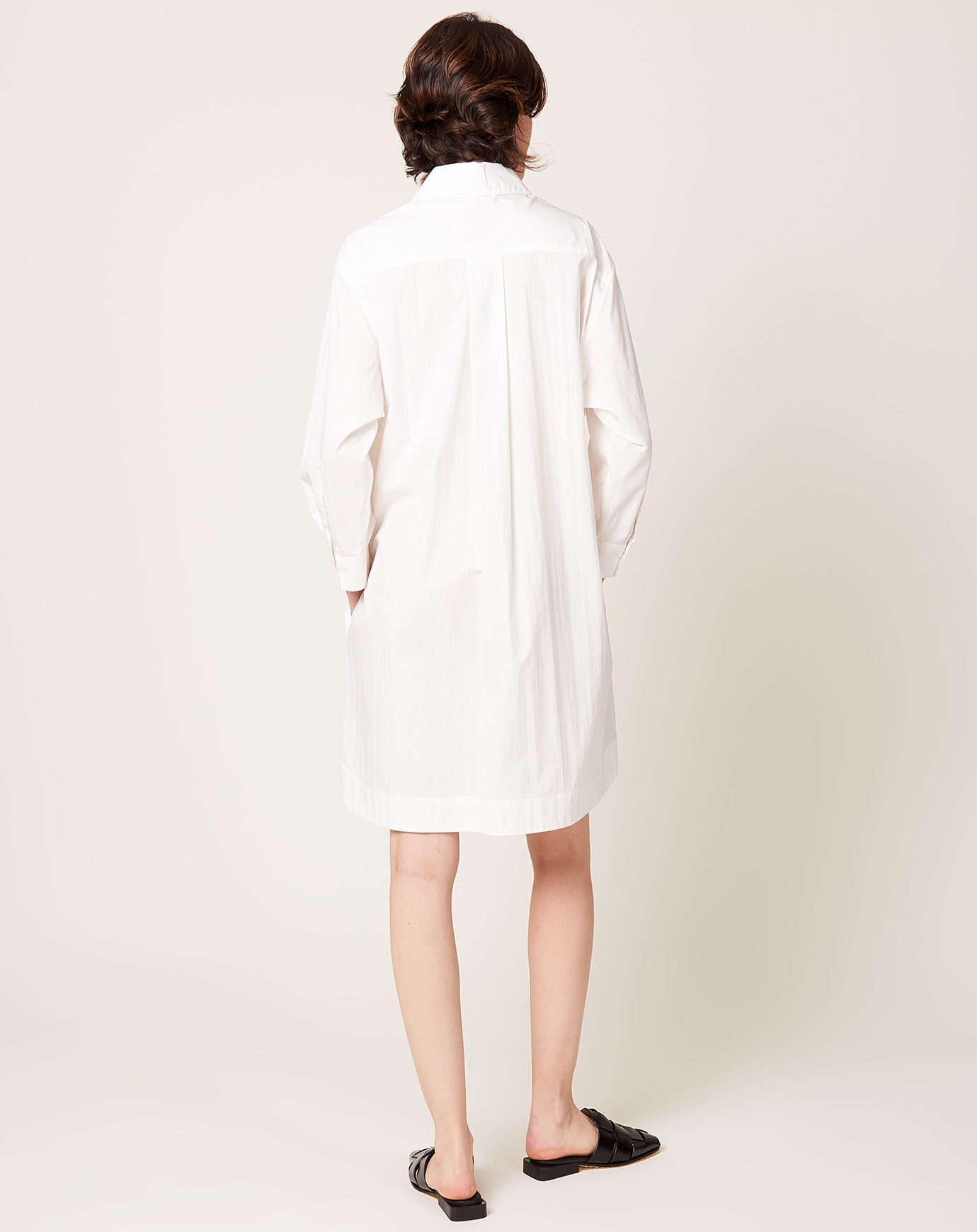 Kallmeyer Riley Shirt Dress in White