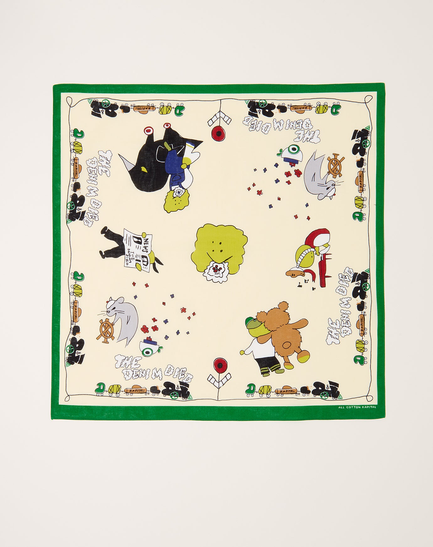 Kapital Color Bandanna (PECKISH RAINBOWY PARK)