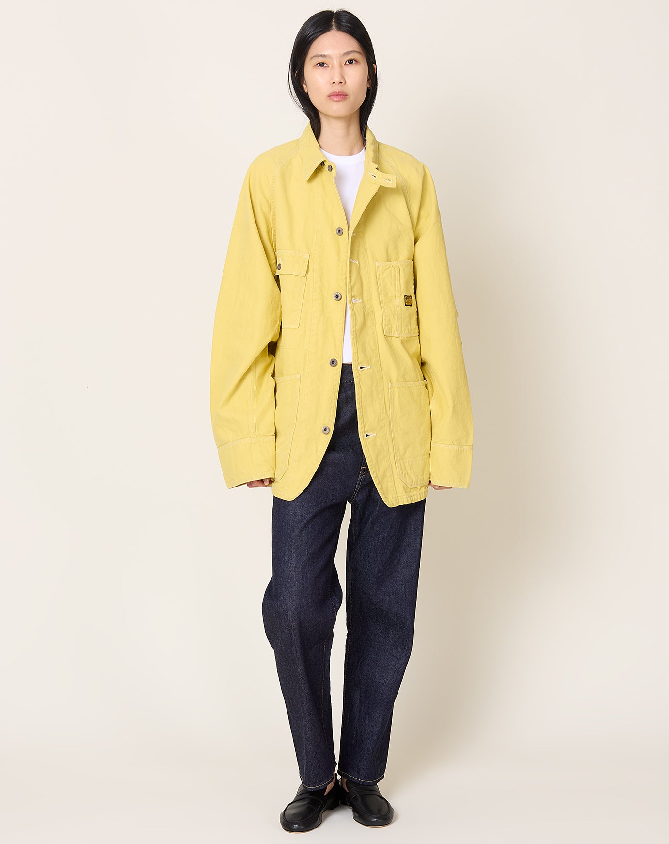 Kapital Canvas CACTUS Coverall in Sunfade Yellow
