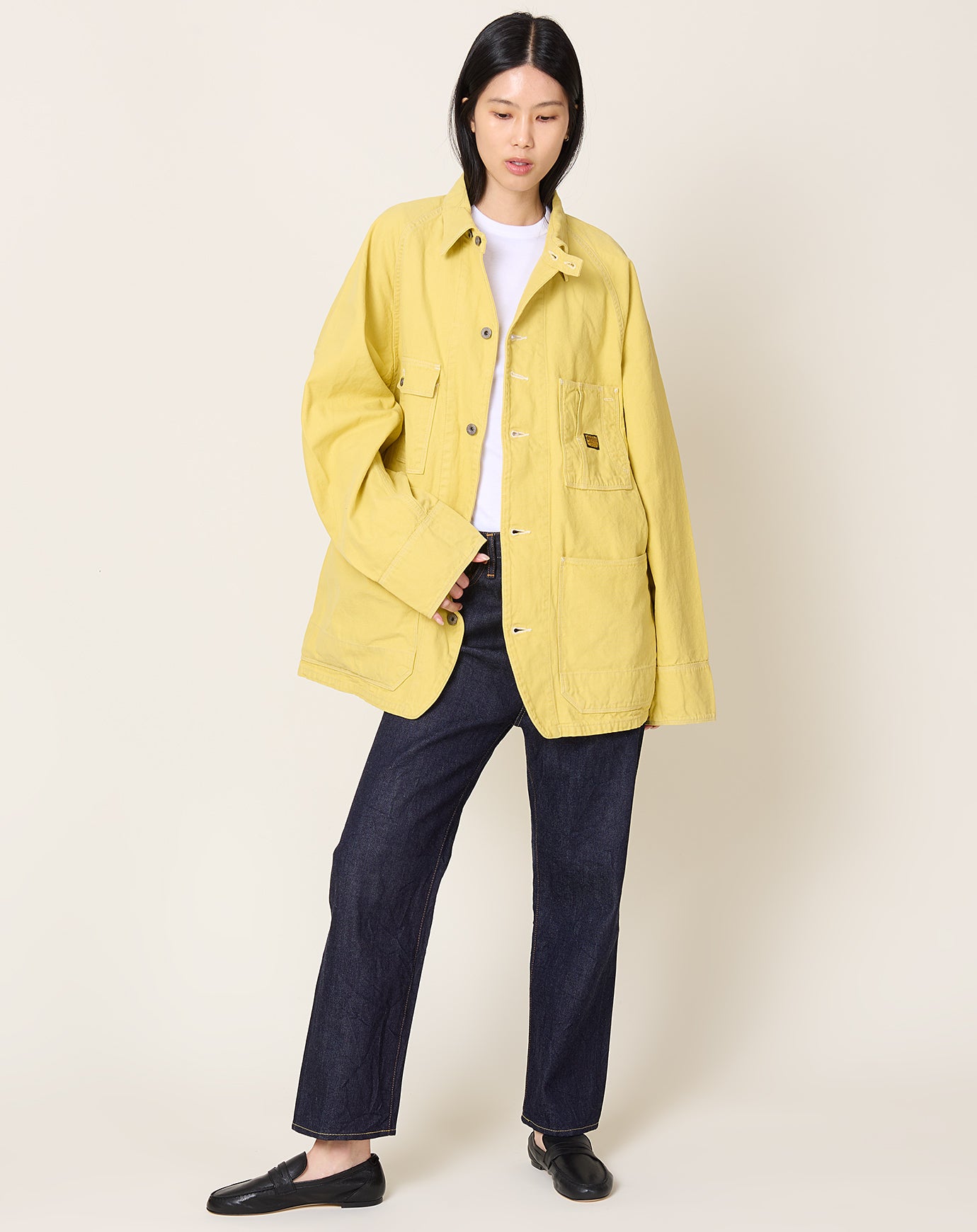 Kapital Canvas CACTUS Coverall in Sunfade Yellow