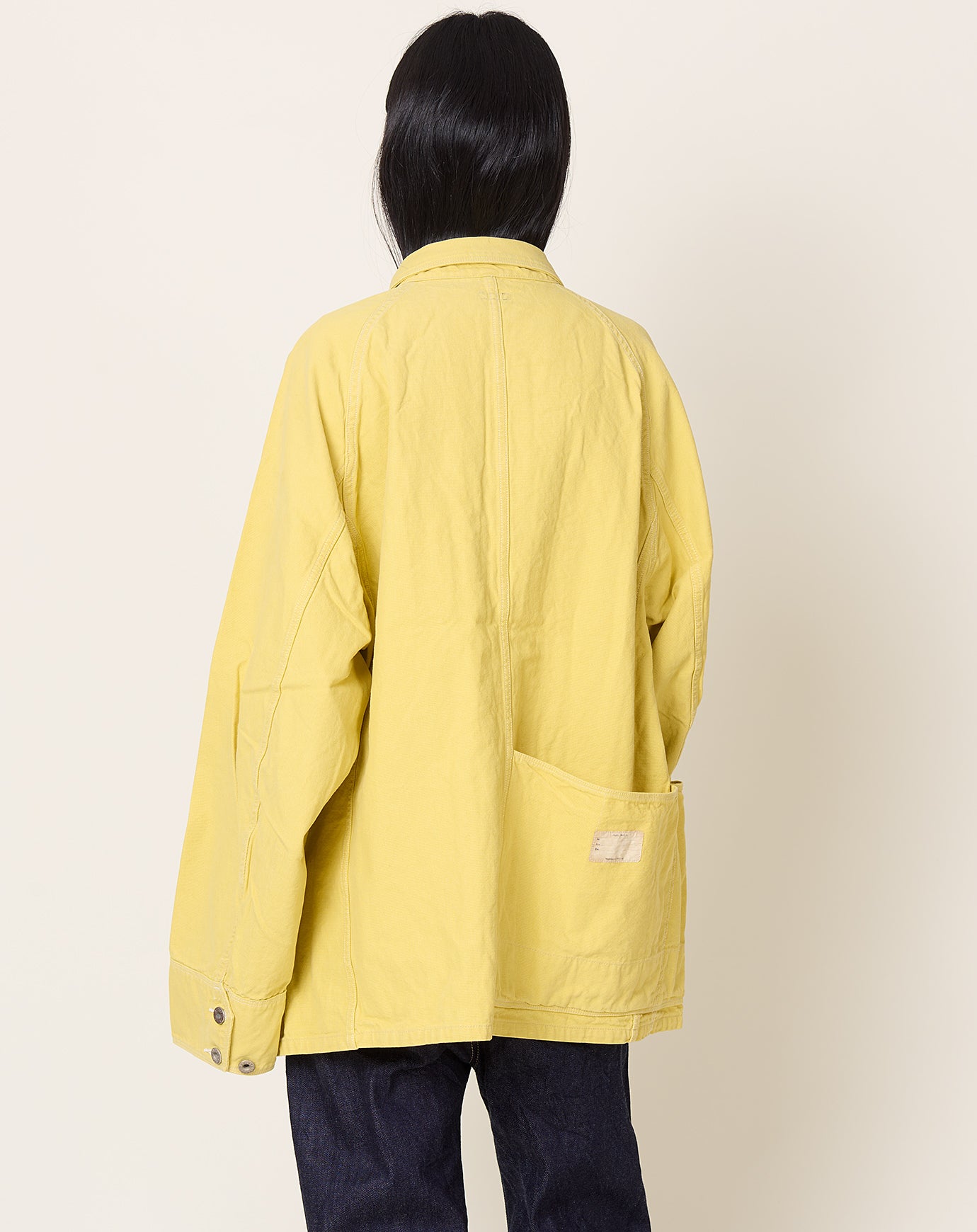 Kapital Canvas CACTUS Coverall in Sunfade Yellow