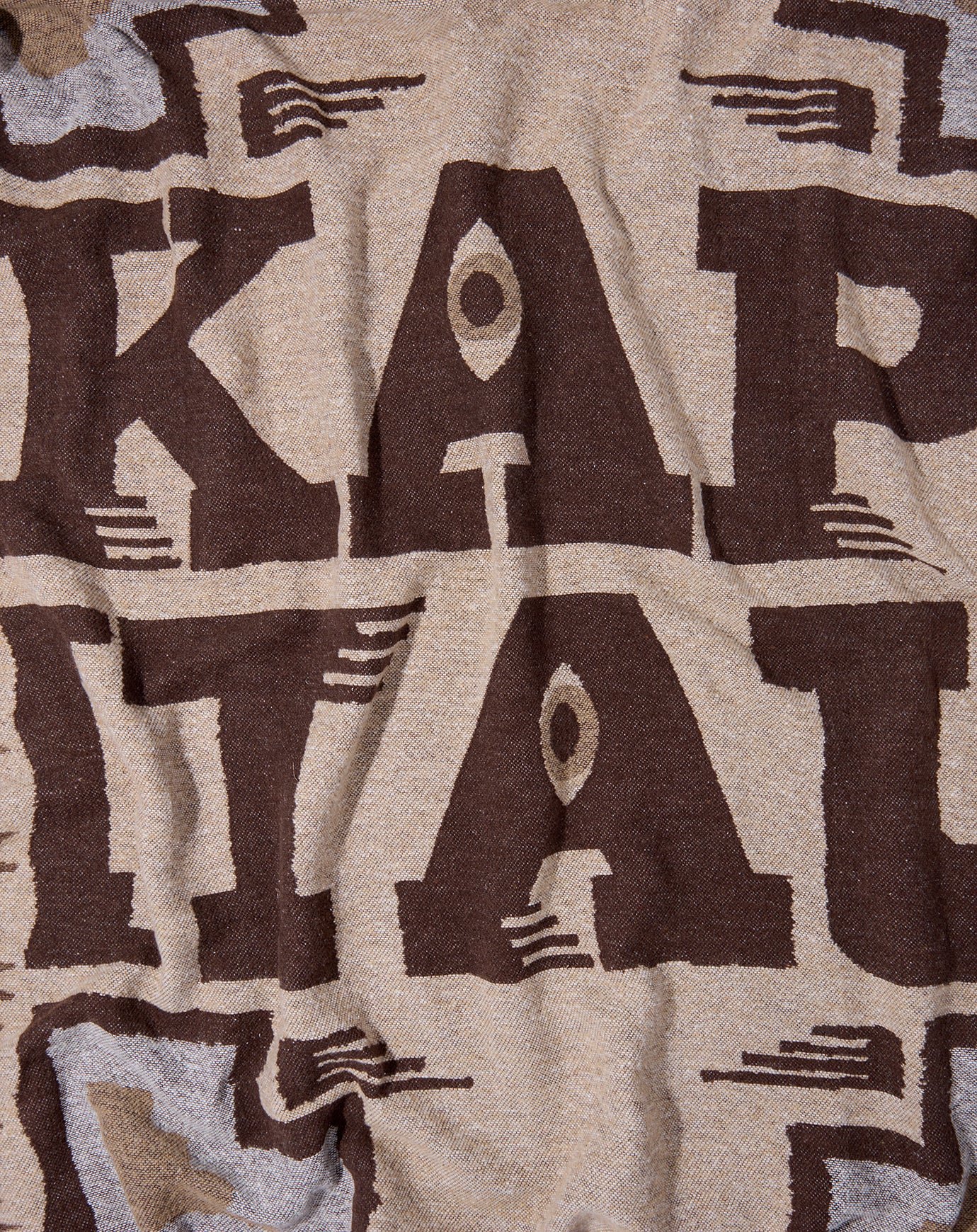 Kapital KAPITAL SPEAKEASY Blanket in Brown