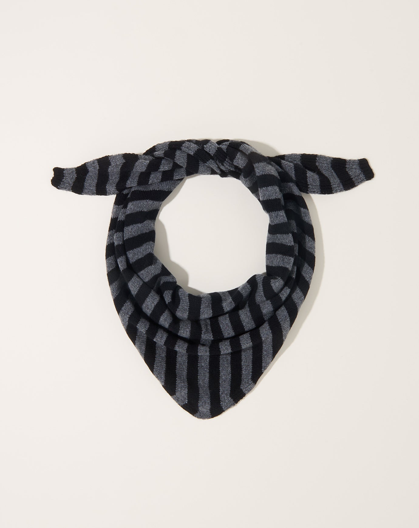 La Fetiche Liva Scarf in Grey & Black