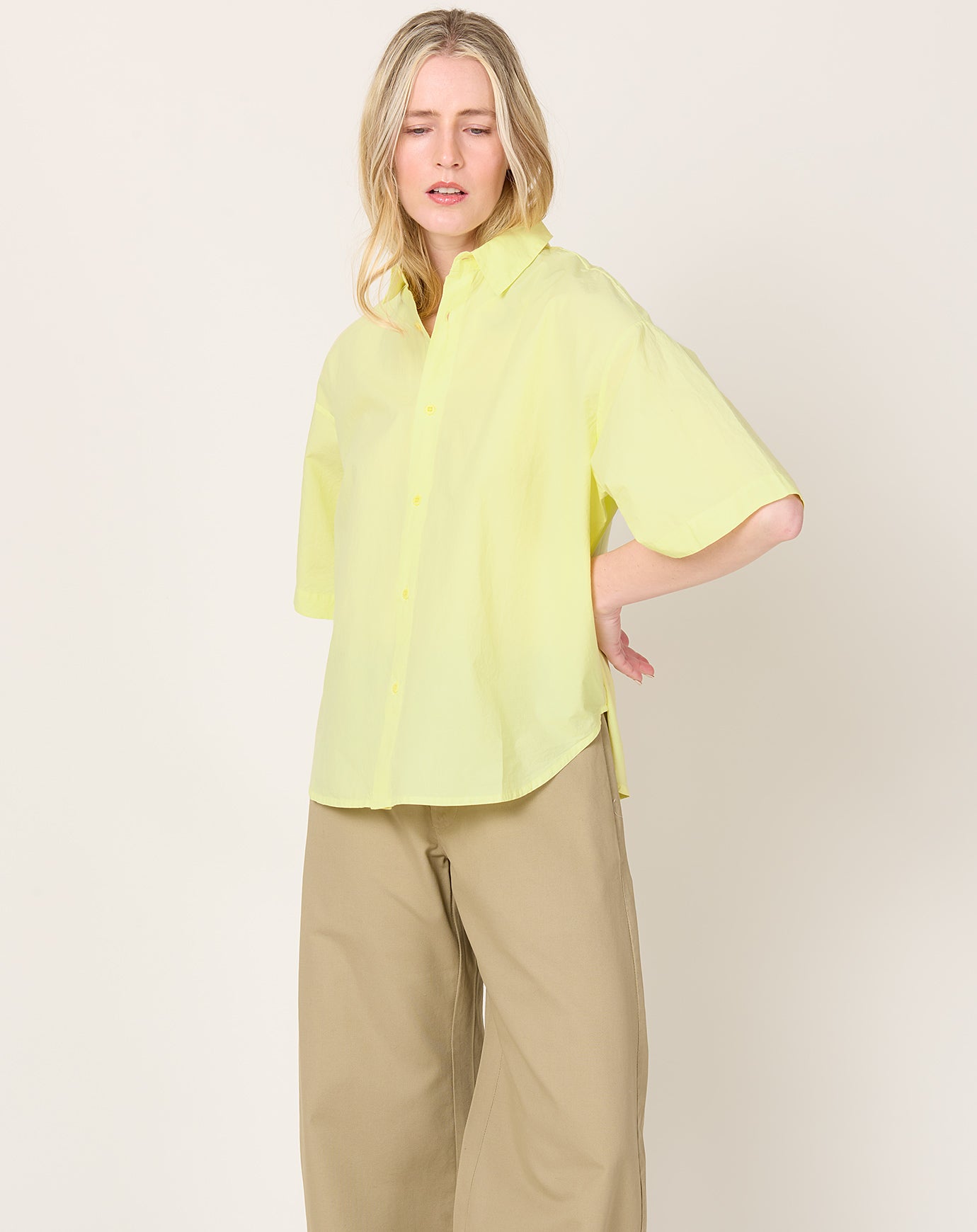 Labo.Art Egadi Shirt in Citronella