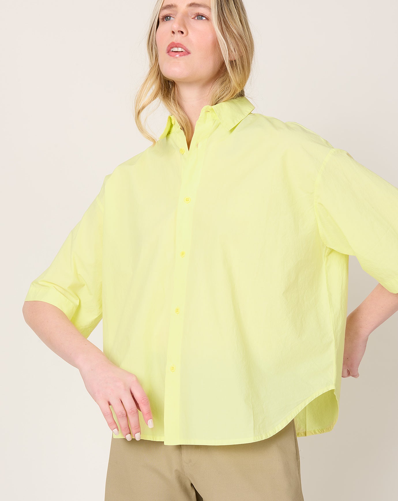 Labo.Art Egadi Shirt in Citronella