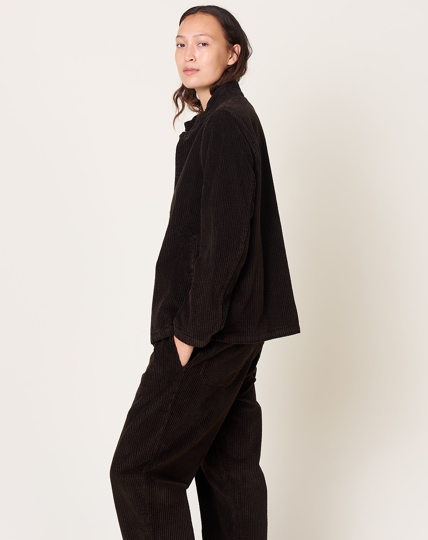 Labo.Art Pireo Jacket in Cacao Corduory