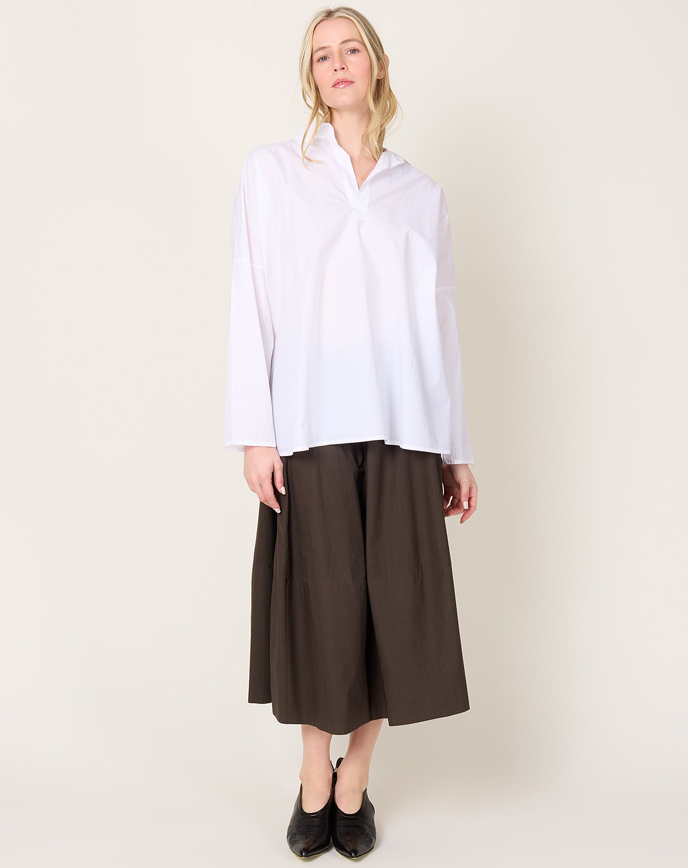 Labo.Art Mira Shirt in White Sushi