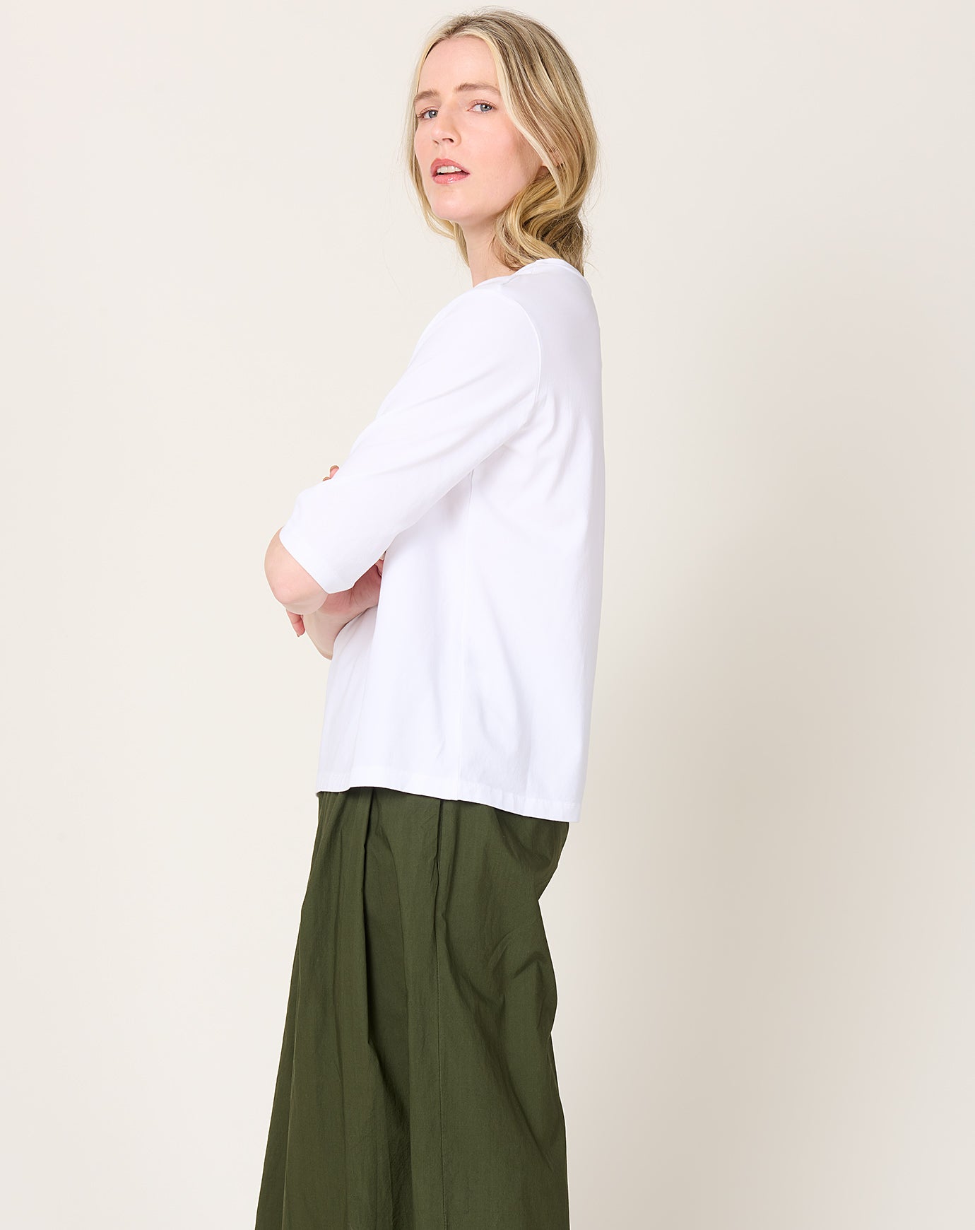 Labo.Art Teresa Tee in White