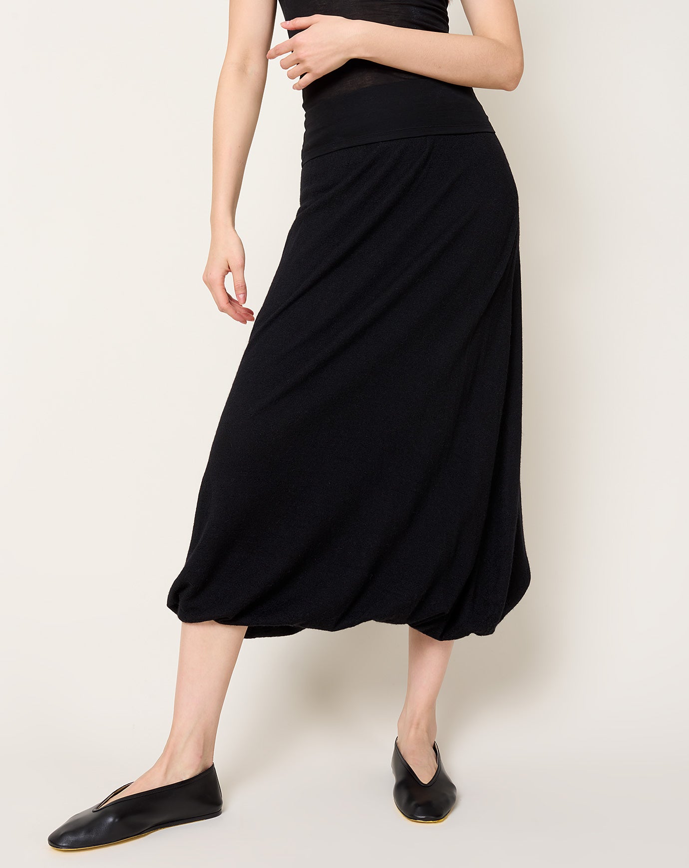 Lauren Manoogian Balloon Skirt in Black