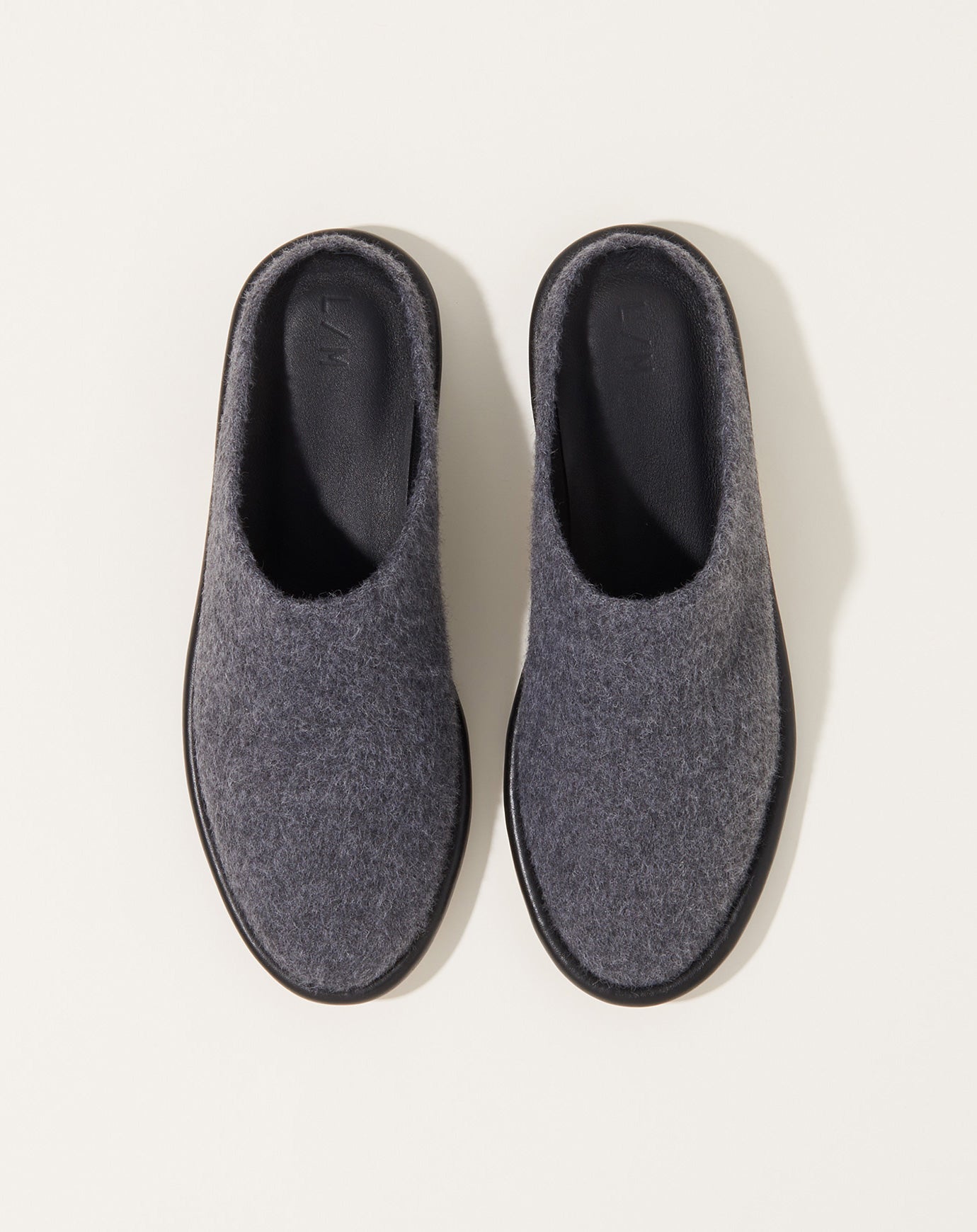 Lauren Manoogian Brushed Mule in Charcoal