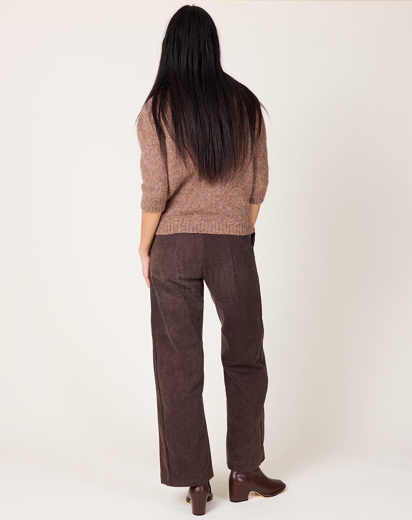 Lauren Manoogian Canvas Gallery Pants in Washed Soil