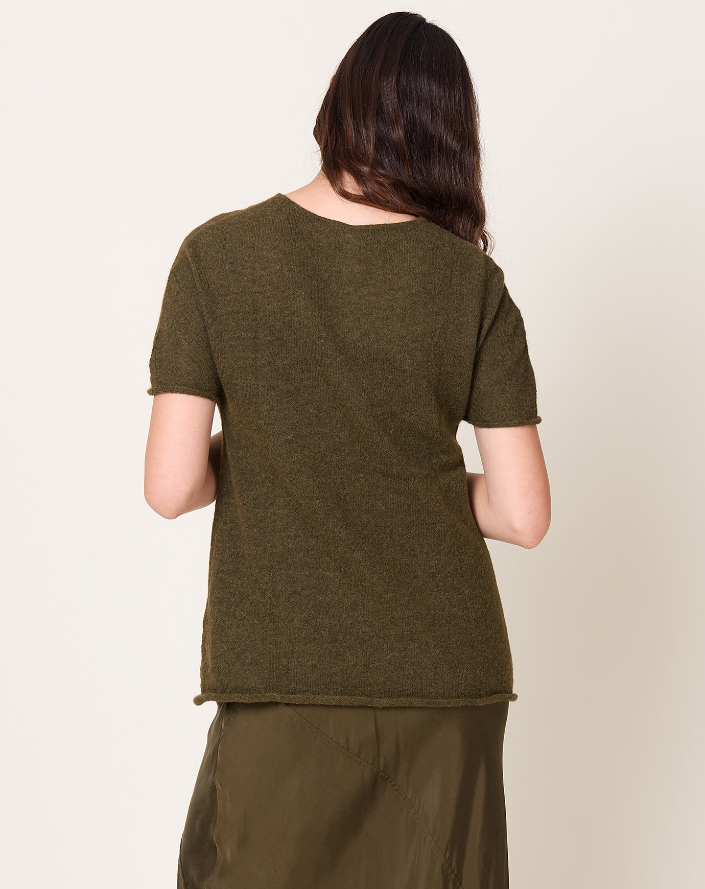 Lauren Manoogian Cape Crewneck in Olive