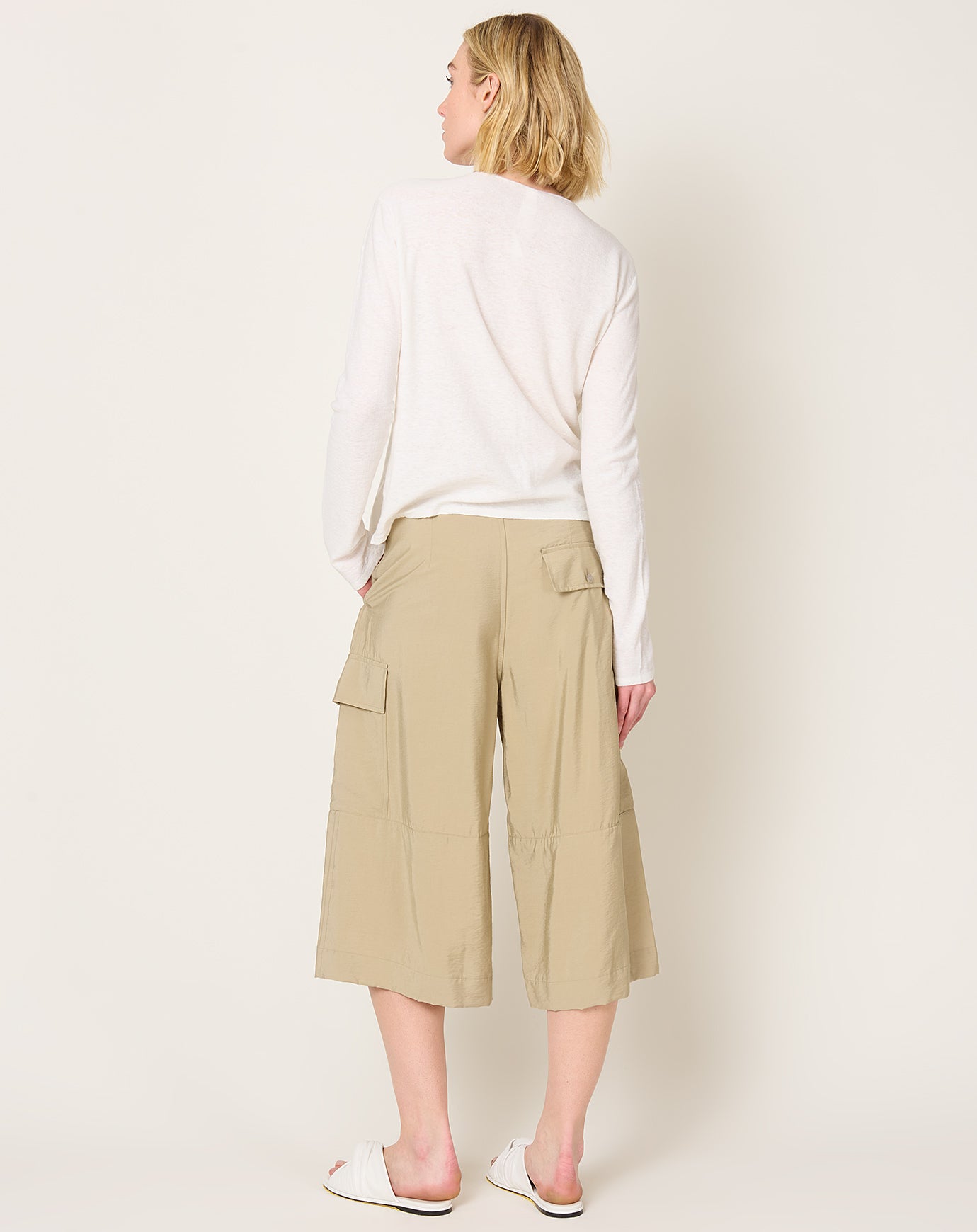 Lauren Manoogian Cargo Pants in Khaki