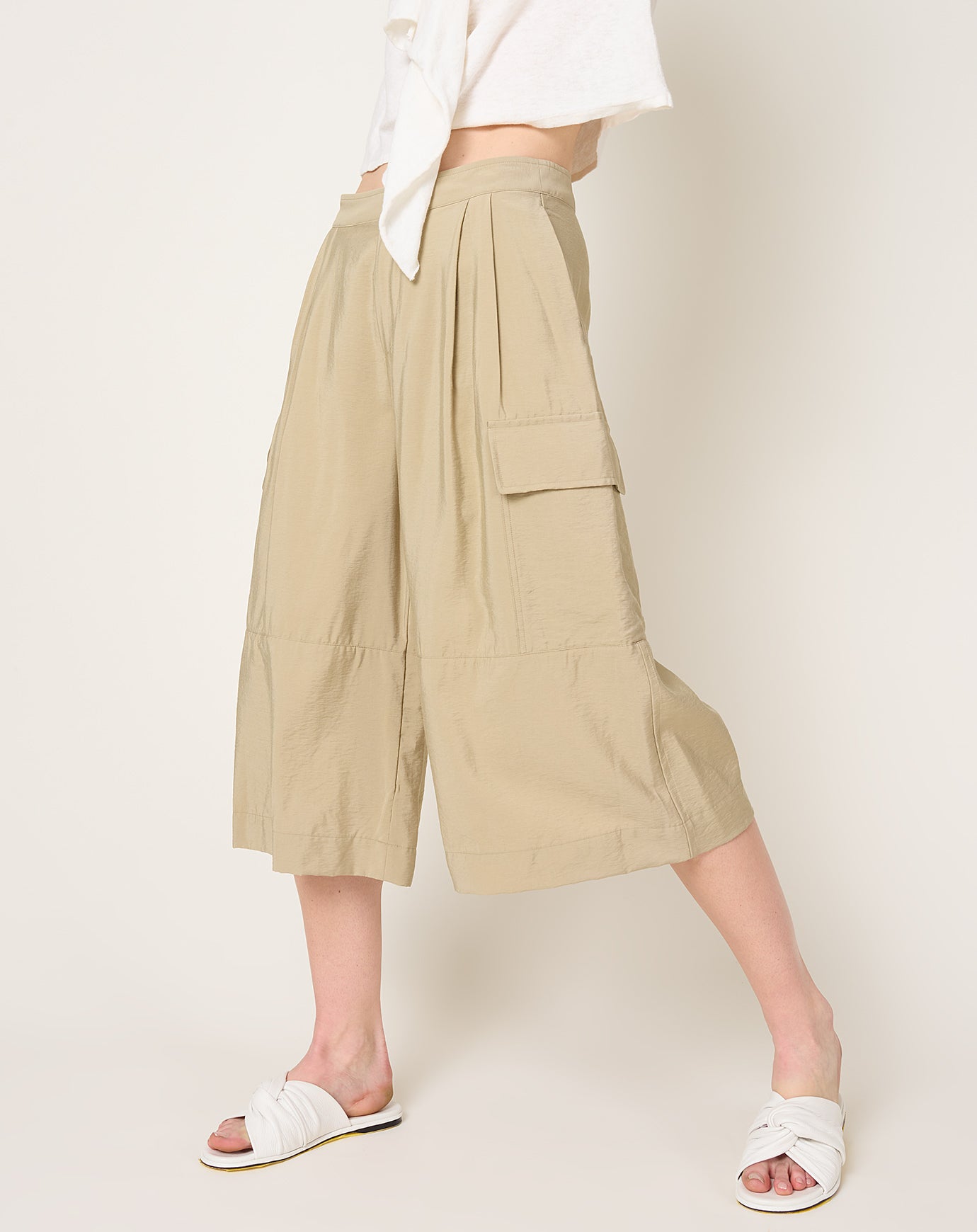 Lauren Manoogian Cargo Pants in Khaki