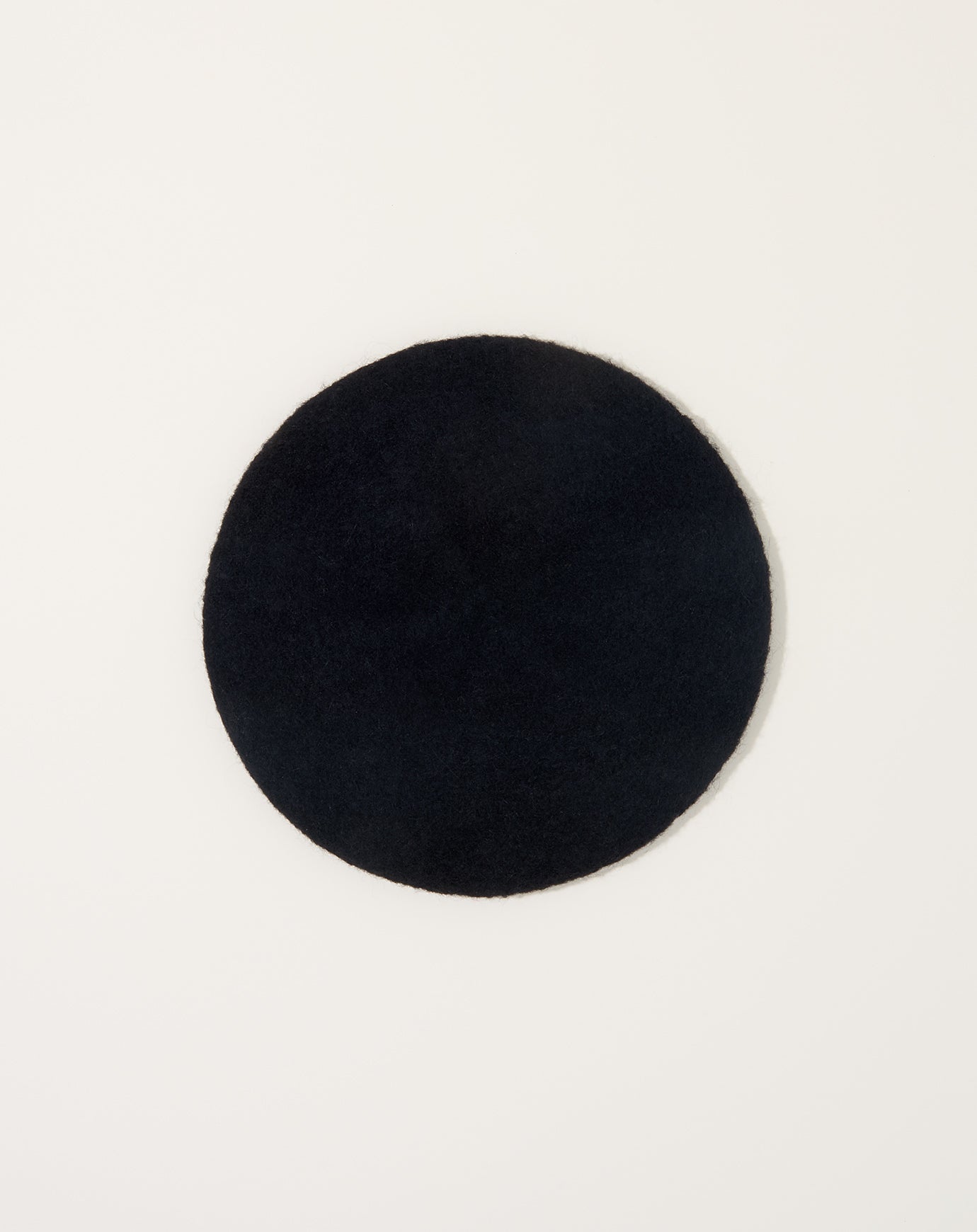 Lauren Manoogian Felt Beret in Black