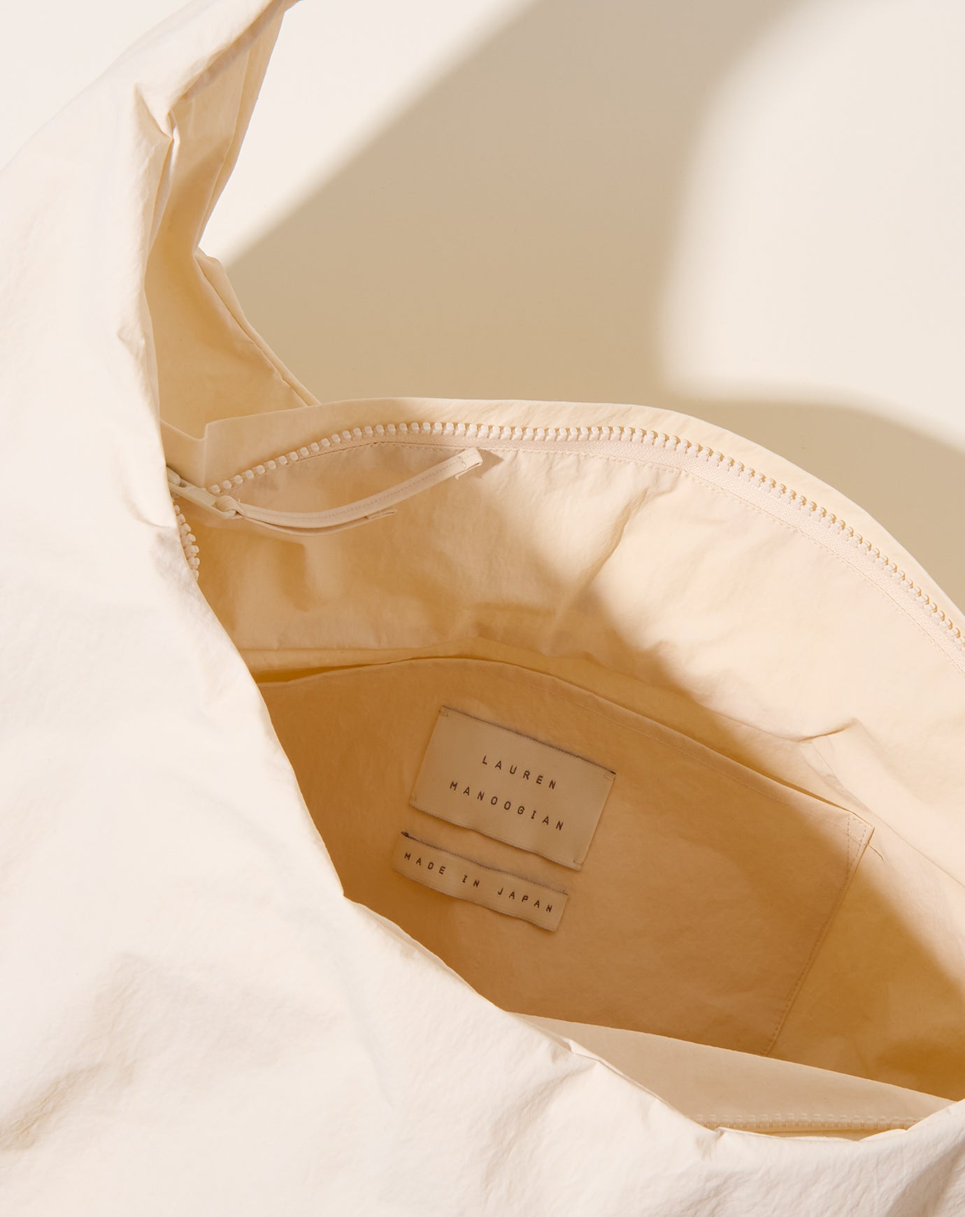 Lauren Manoogian Form Bag in Ivory