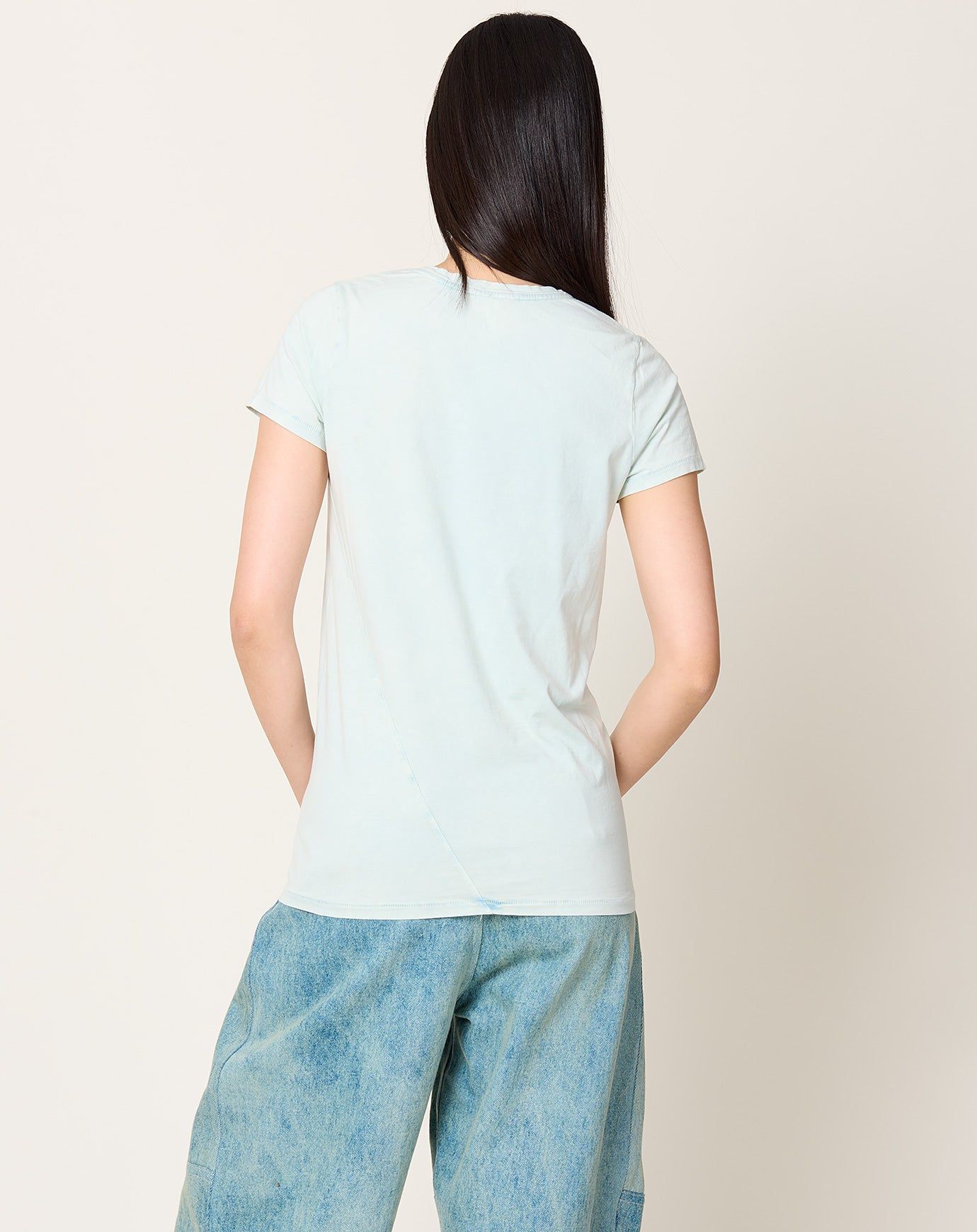 Lauren Manoogian Baby Bias Tee in Acid