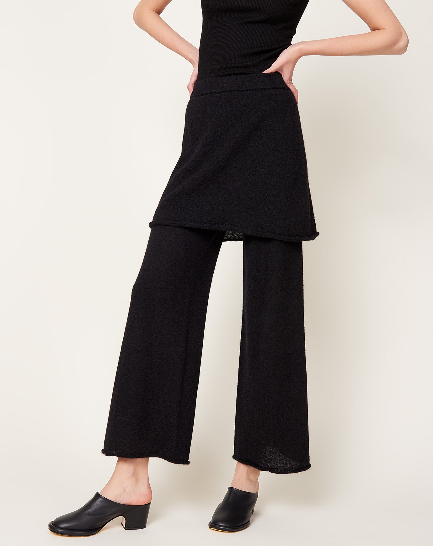 Lauren Manoogian Layer Pants in Black