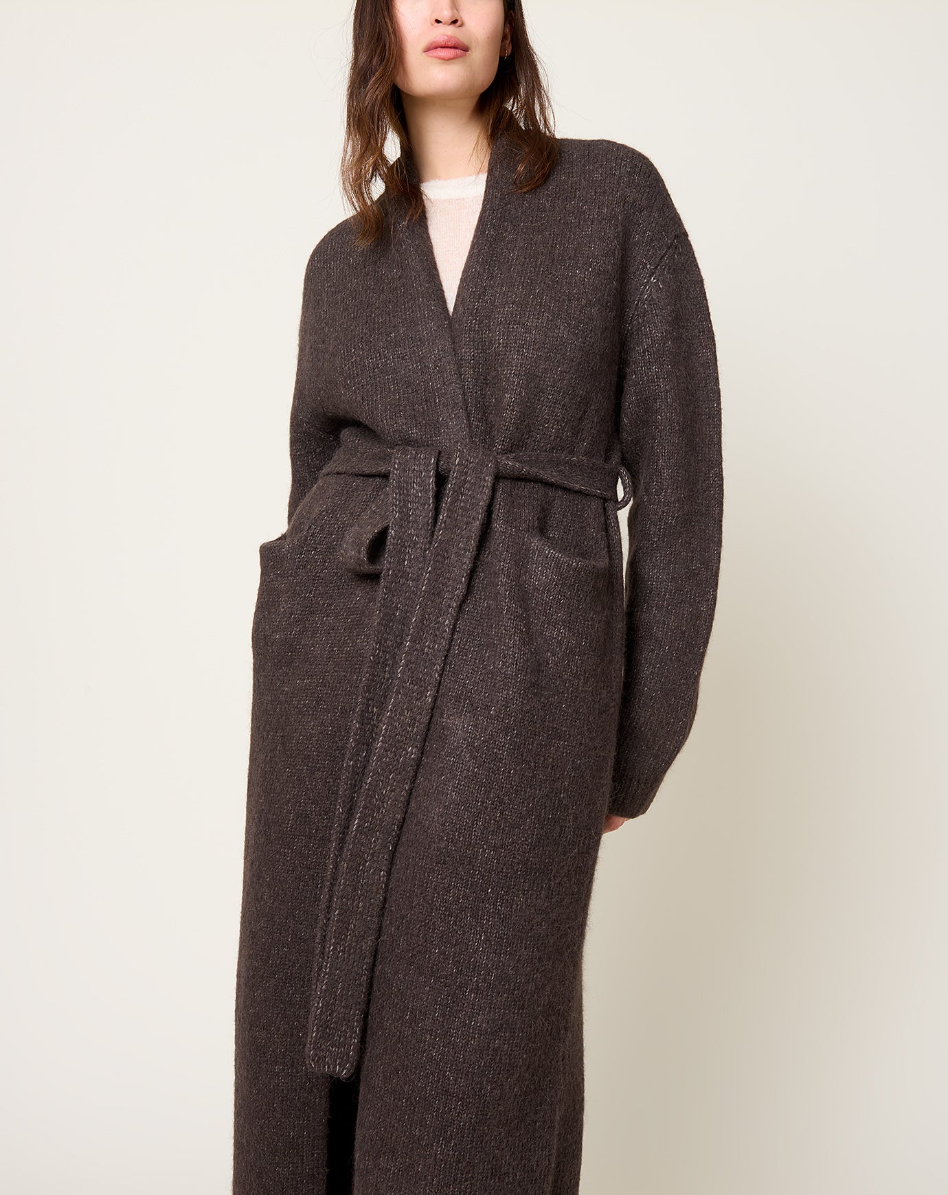 Lauren Manoogian Loft Robe Coat in Coal
