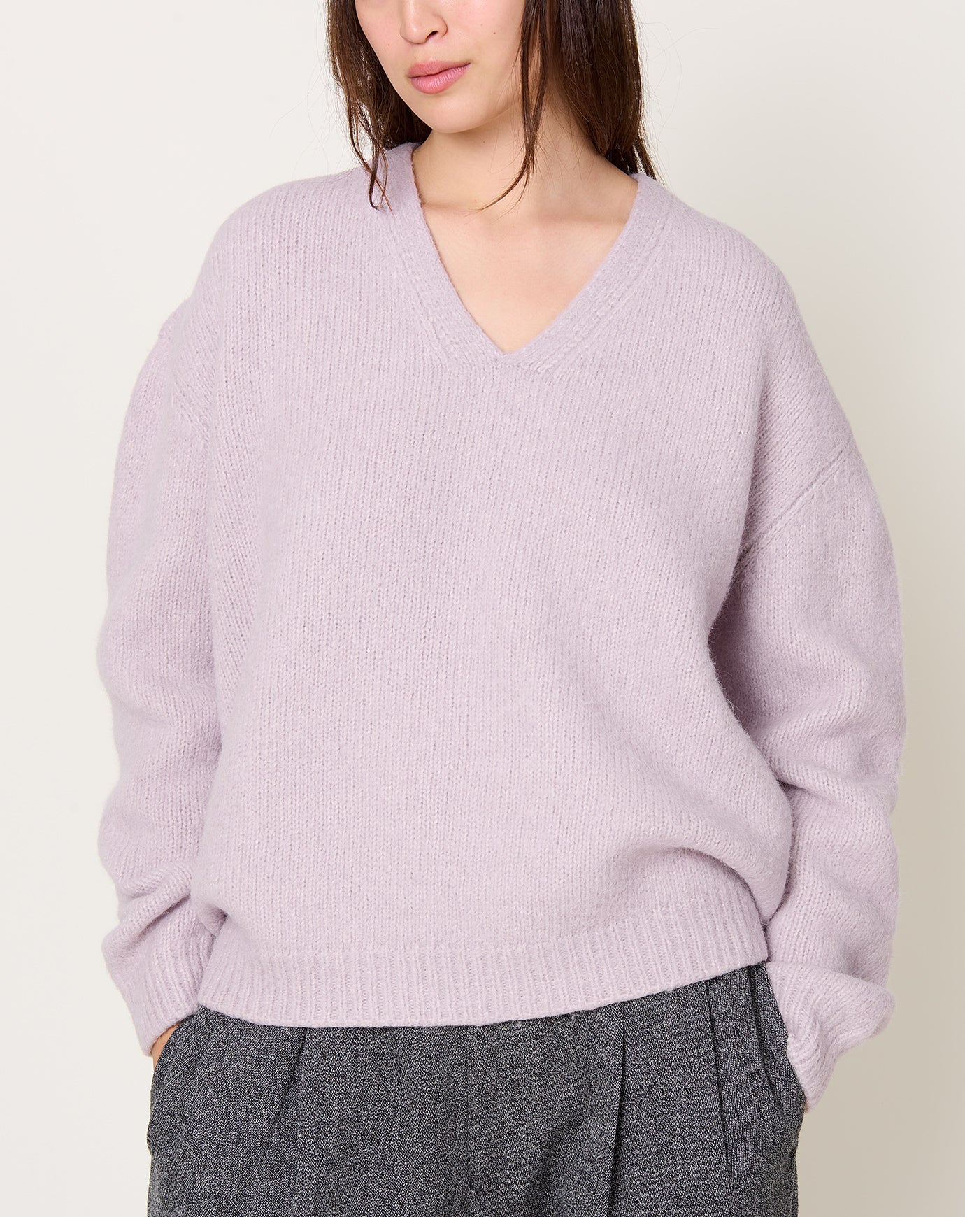 Lauren Manoogian Loft V Neck in Lavender